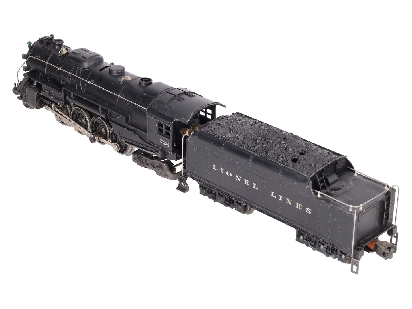 Lionel 726 Vintage O Berkshire 2-8-4 Steam Locomotive & 2426W Tender VG