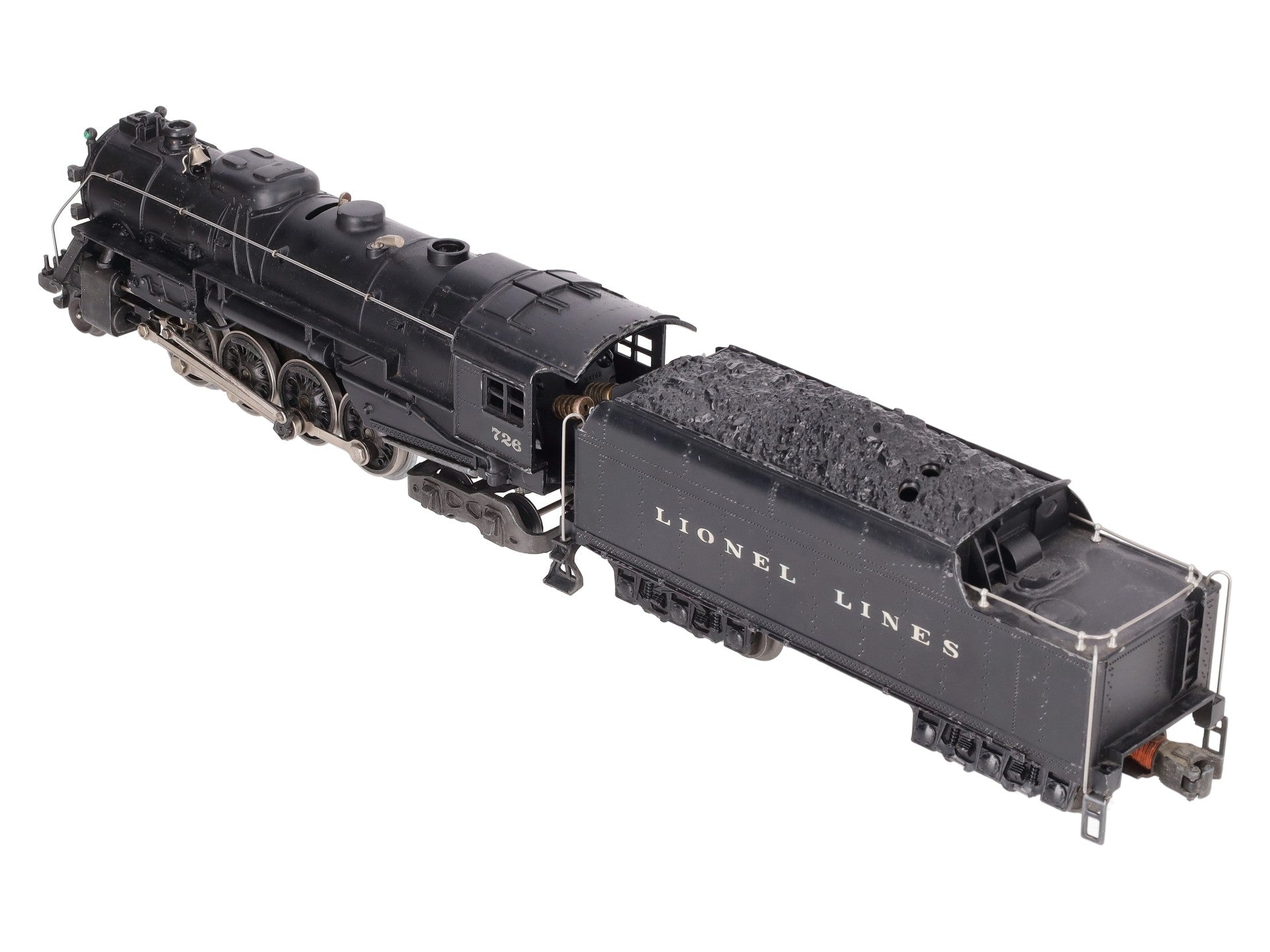 Lionel 726 Vintage O Berkshire 2-8-4 Steam Locomotive & 2426W Tender VG