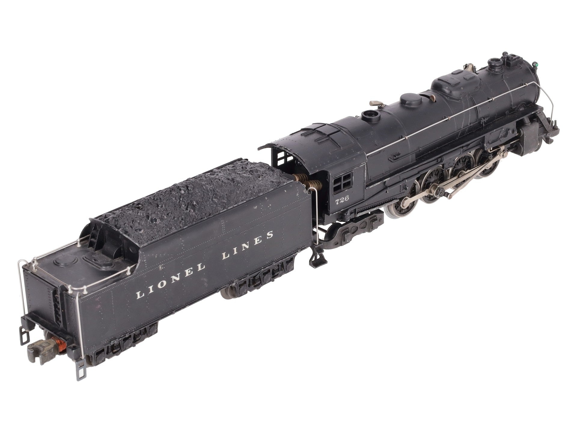 Lionel 726 Vintage O Berkshire 2-8-4 Steam Locomotive & 2426W Tender VG