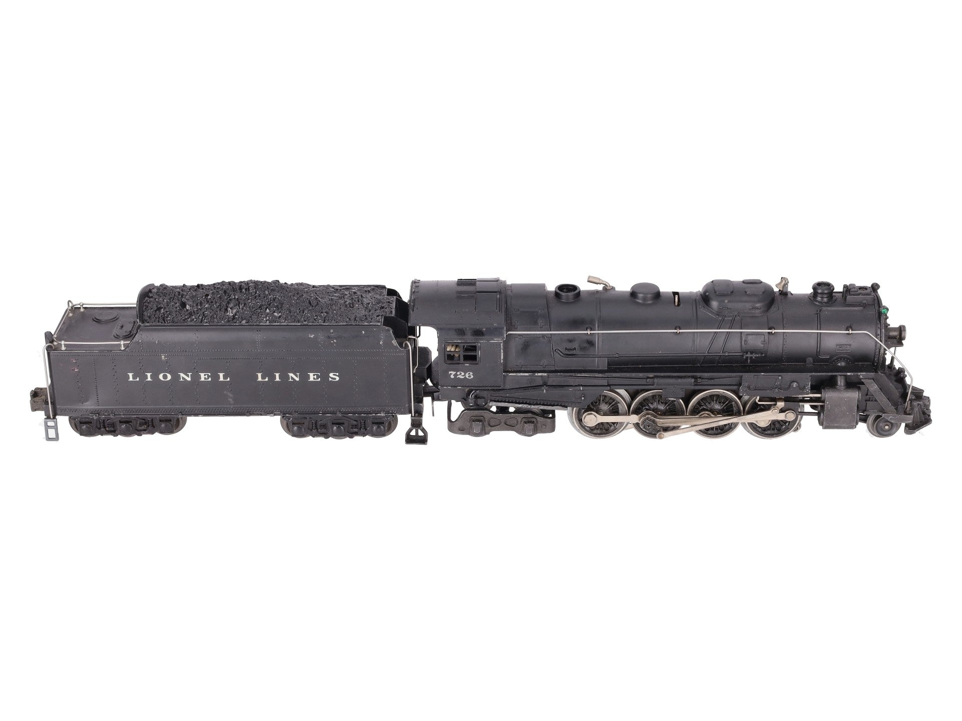Lionel 726 Vintage O Berkshire 2-8-4 Steam Locomotive & 2426W Tender VG