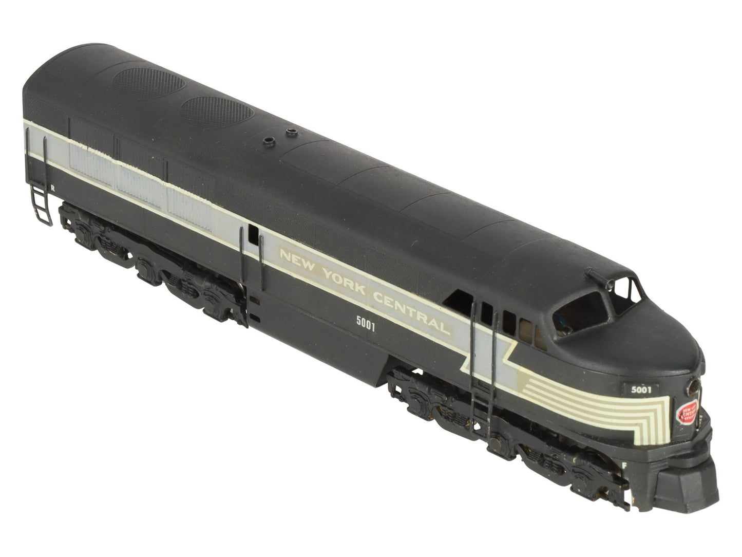 Red Ball HO BRASS New York Central Fairbanks-Morse Erie Built Diesel Loco #5001 EX/Box