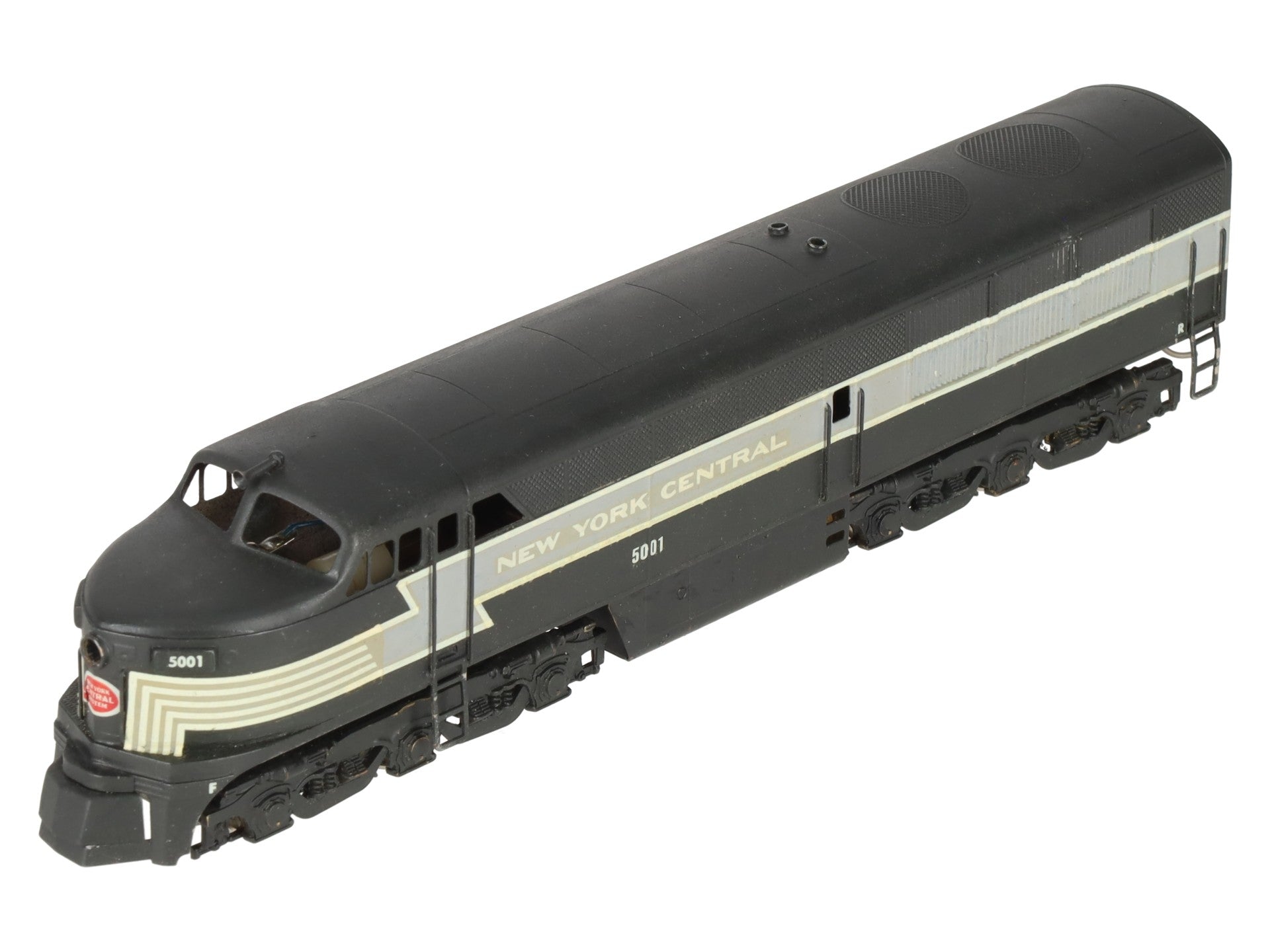 Red Ball HO BRASS New York Central Fairbanks-Morse Erie Built Diesel Loco #5001 EX/Box