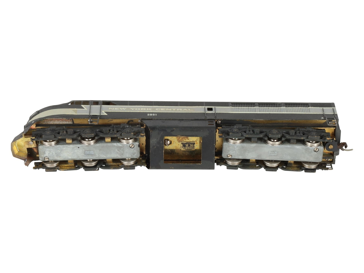 Red Ball HO BRASS New York Central Fairbanks-Morse Erie Built Diesel Loco #5001 EX/Box