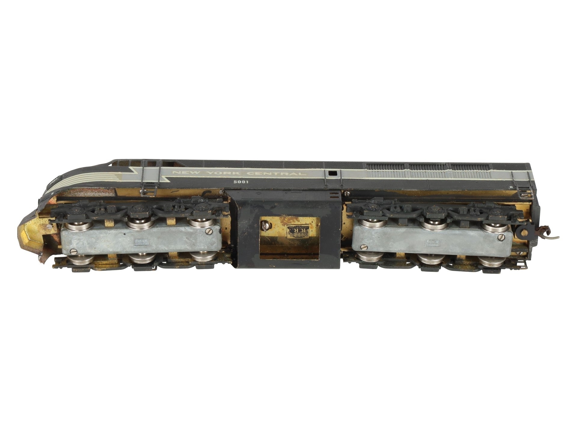 Red Ball HO BRASS New York Central Fairbanks-Morse Erie Built Diesel Loco #5001 EX/Box