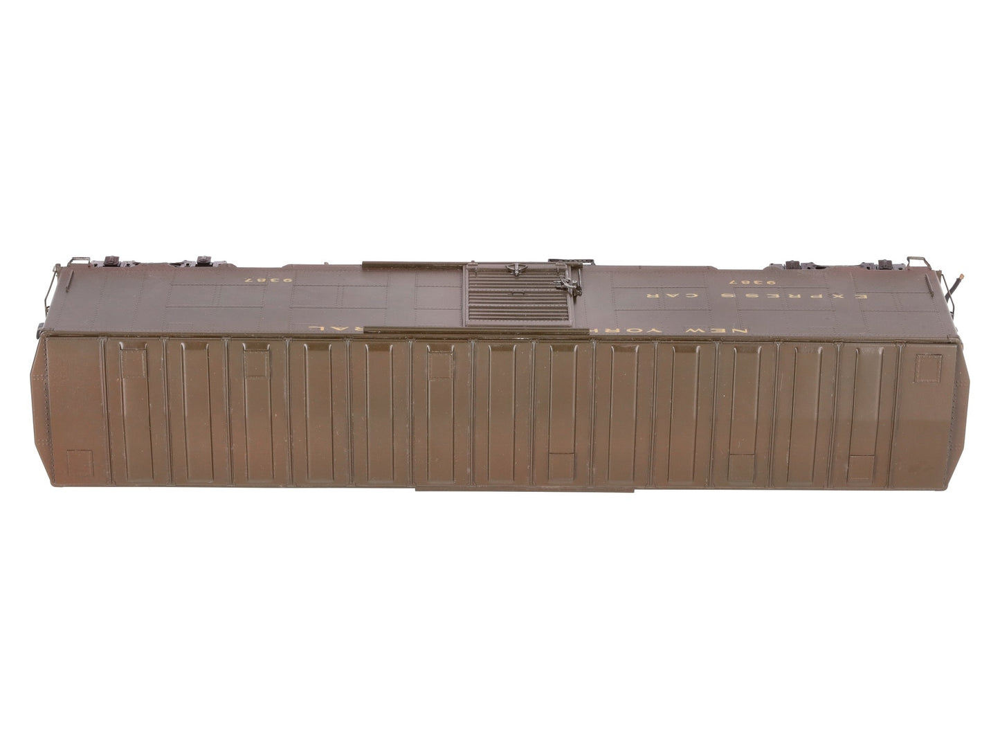 Precision Scale Company 16335-1 O Brass NYC Express Box Car - Custom (2 Rail)/Box