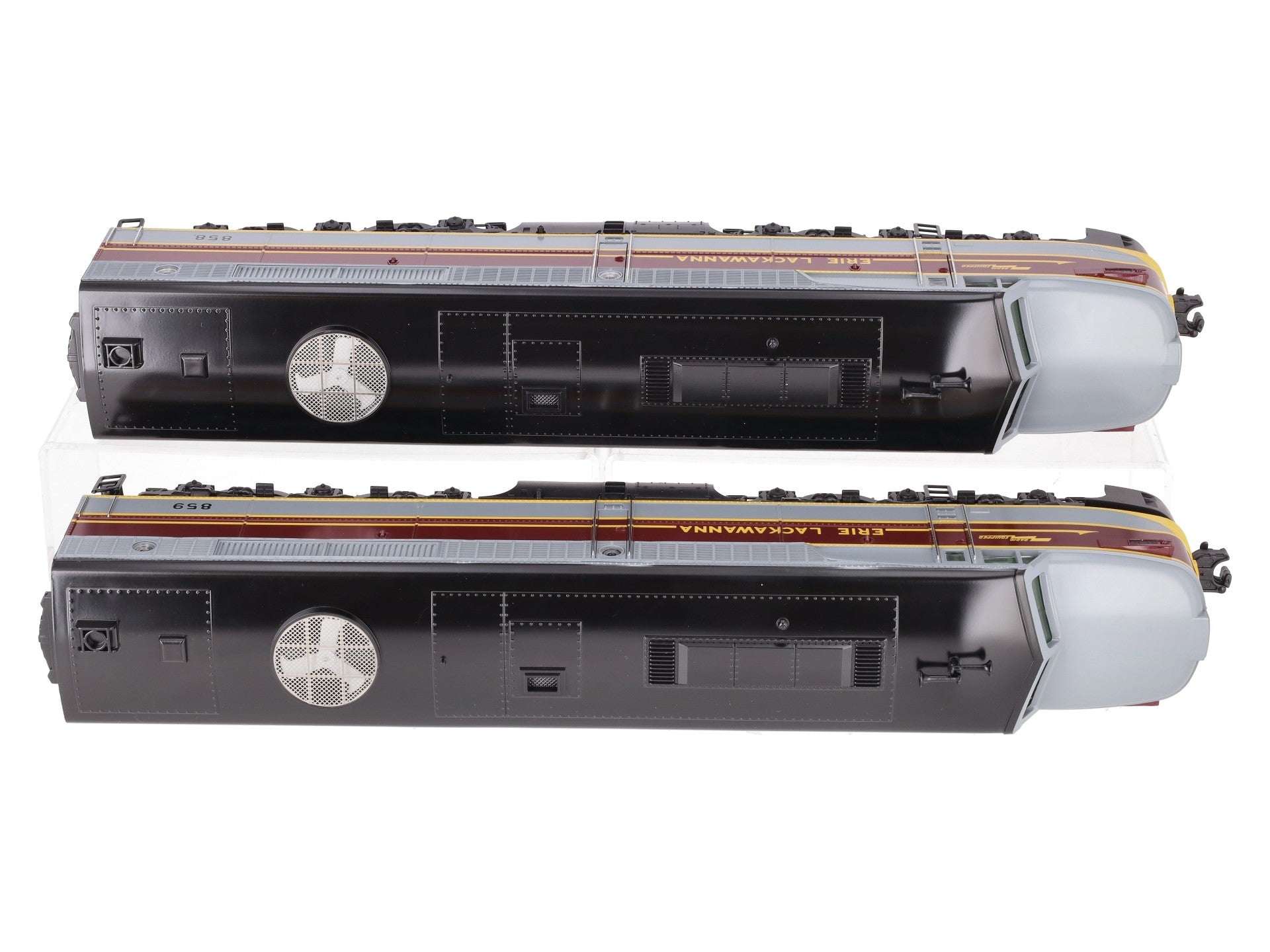 Lionel 6-18116 O Gauge Erie Lackawanna PA AA Diesel Set #858/859 EX/Box