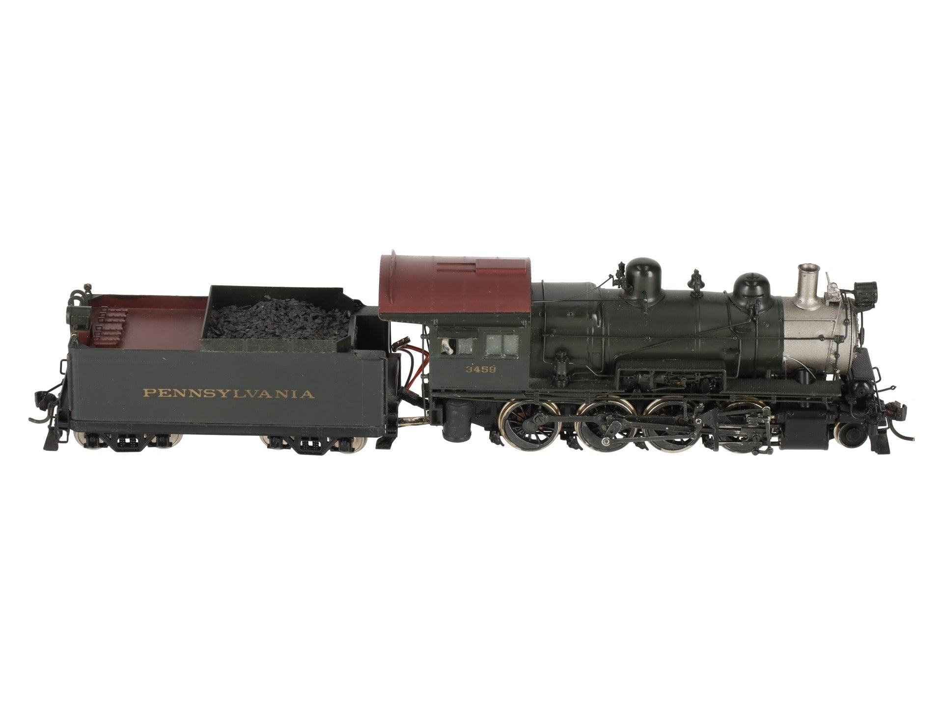 Sunset Models HO Scale BRASS H-6sb 2-8-0 Steam Loco & Tender DCC - Painted/Box