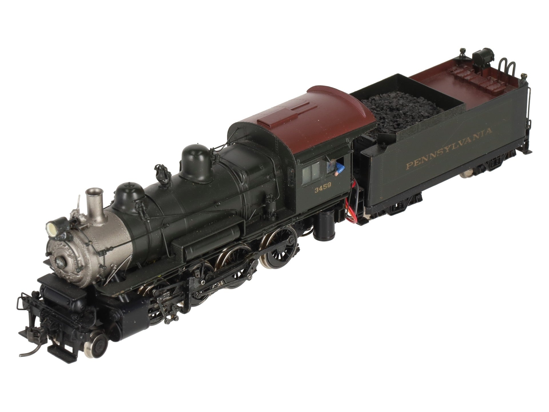 Sunset Models HO Scale BRASS H-6sb 2-8-0 Steam Loco & Tender DCC - Painted/Box