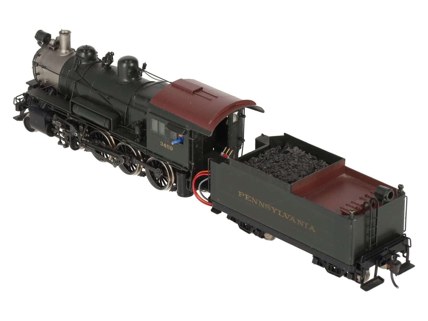 Sunset Models HO Scale BRASS H-6sb 2-8-0 Steam Loco & Tender DCC - Painted/Box