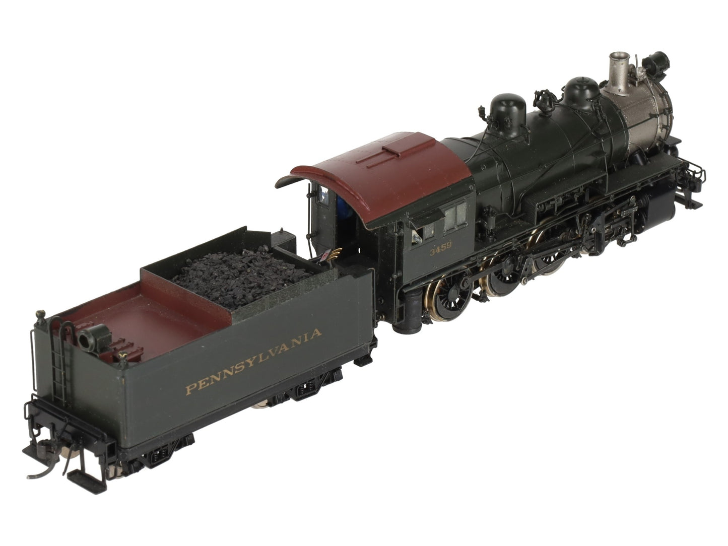 Sunset Models HO Scale BRASS H-6sb 2-8-0 Steam Loco & Tender DCC - Painted/Box