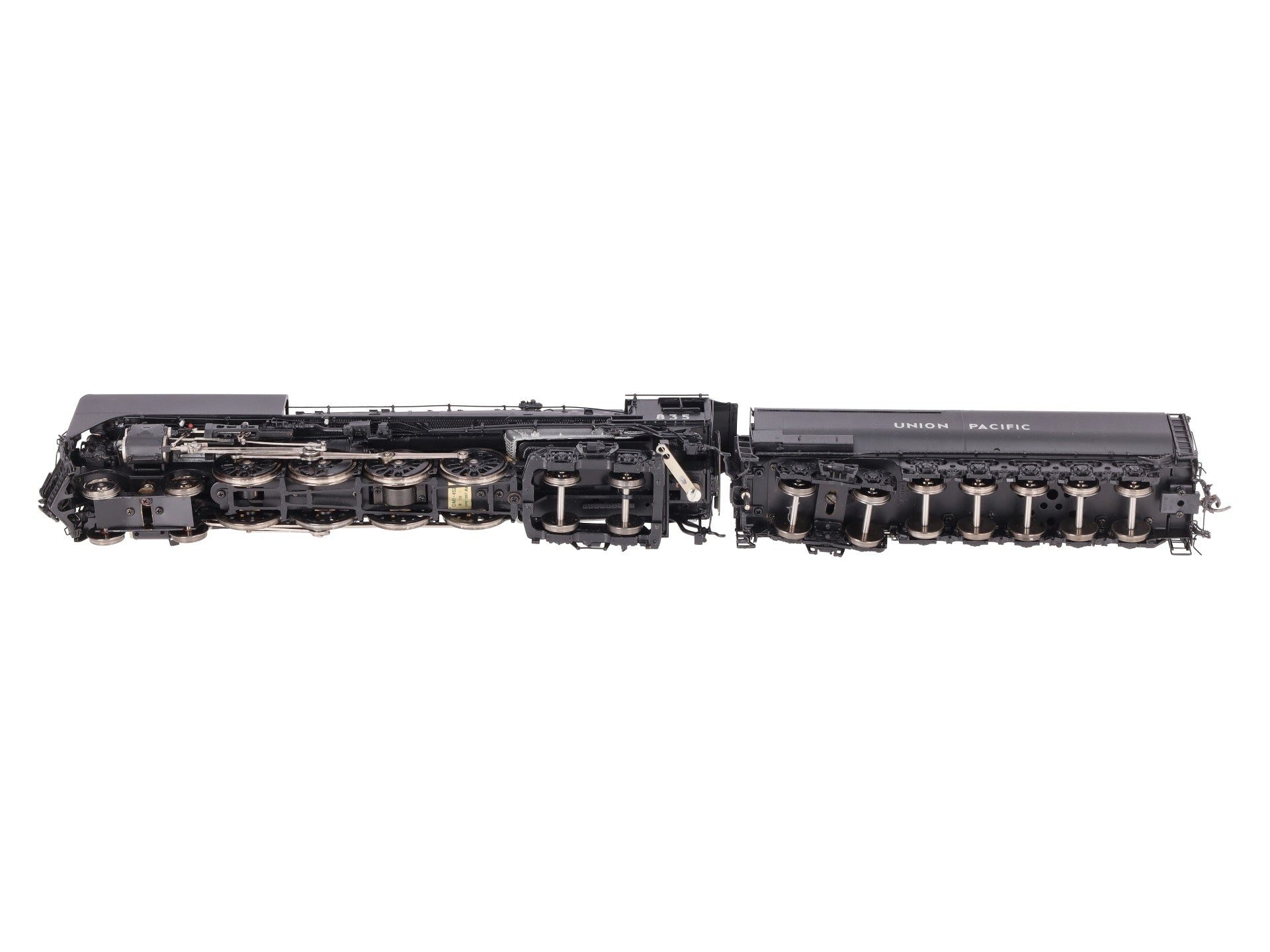 Overland Models 4520.1 HO BRASS Union Pacific FEF-3 4-8-4 Steam Locomotive #835 VG/Box