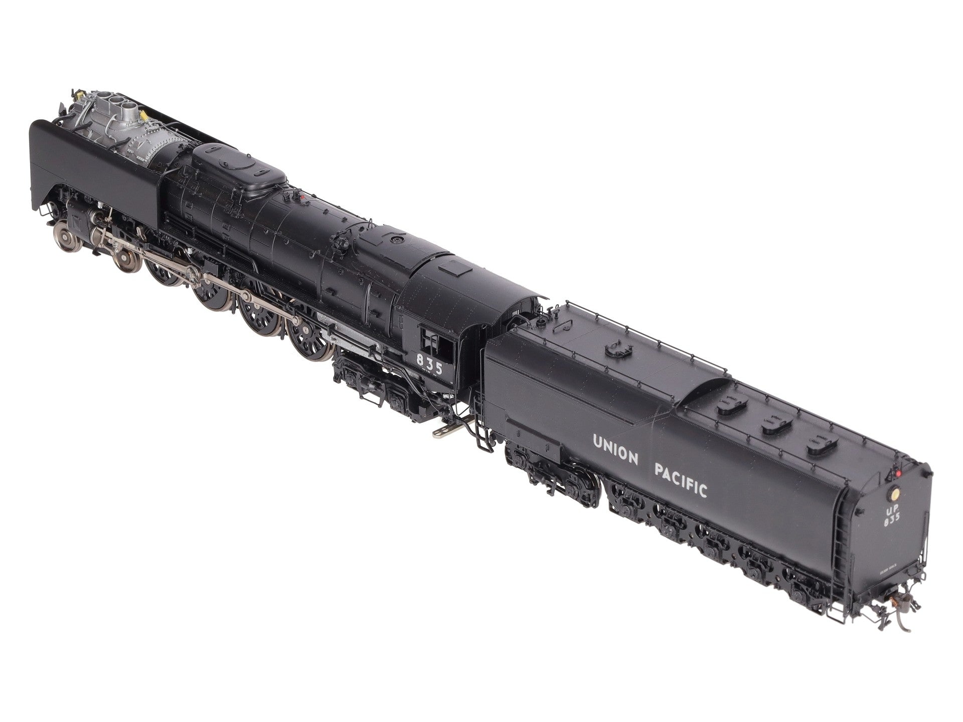 Overland Models 4520.1 HO BRASS Union Pacific FEF-3 4-8-4 Steam Locomotive #835 VG/Box