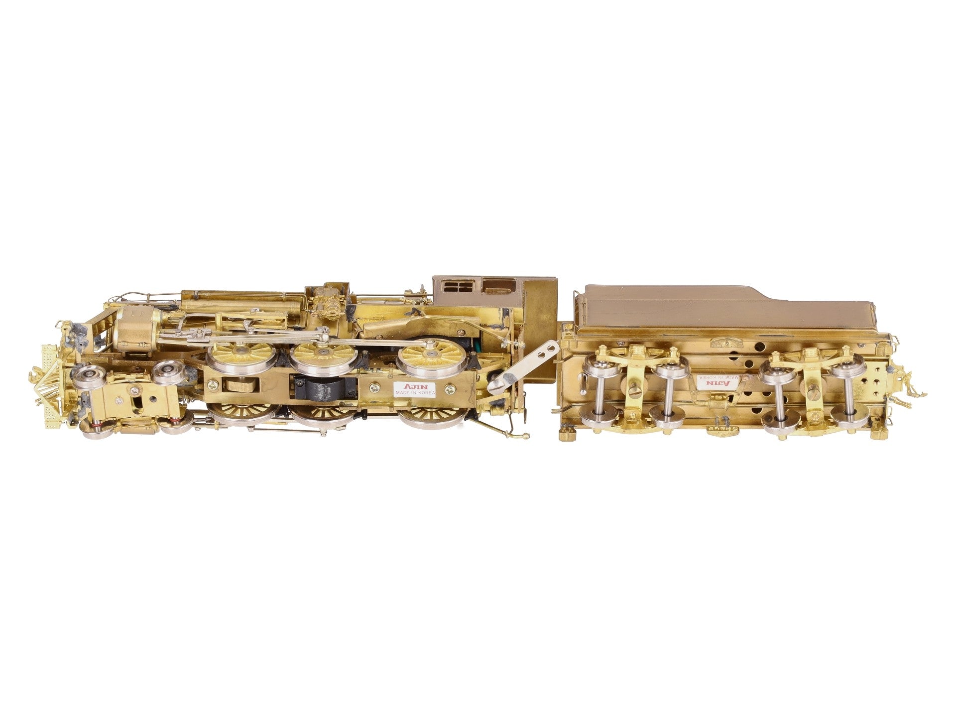 Overland 1436 HO Brass Rutland 4-6-0 'F-2j' Steam Locomotive -Unpainted LN/Box