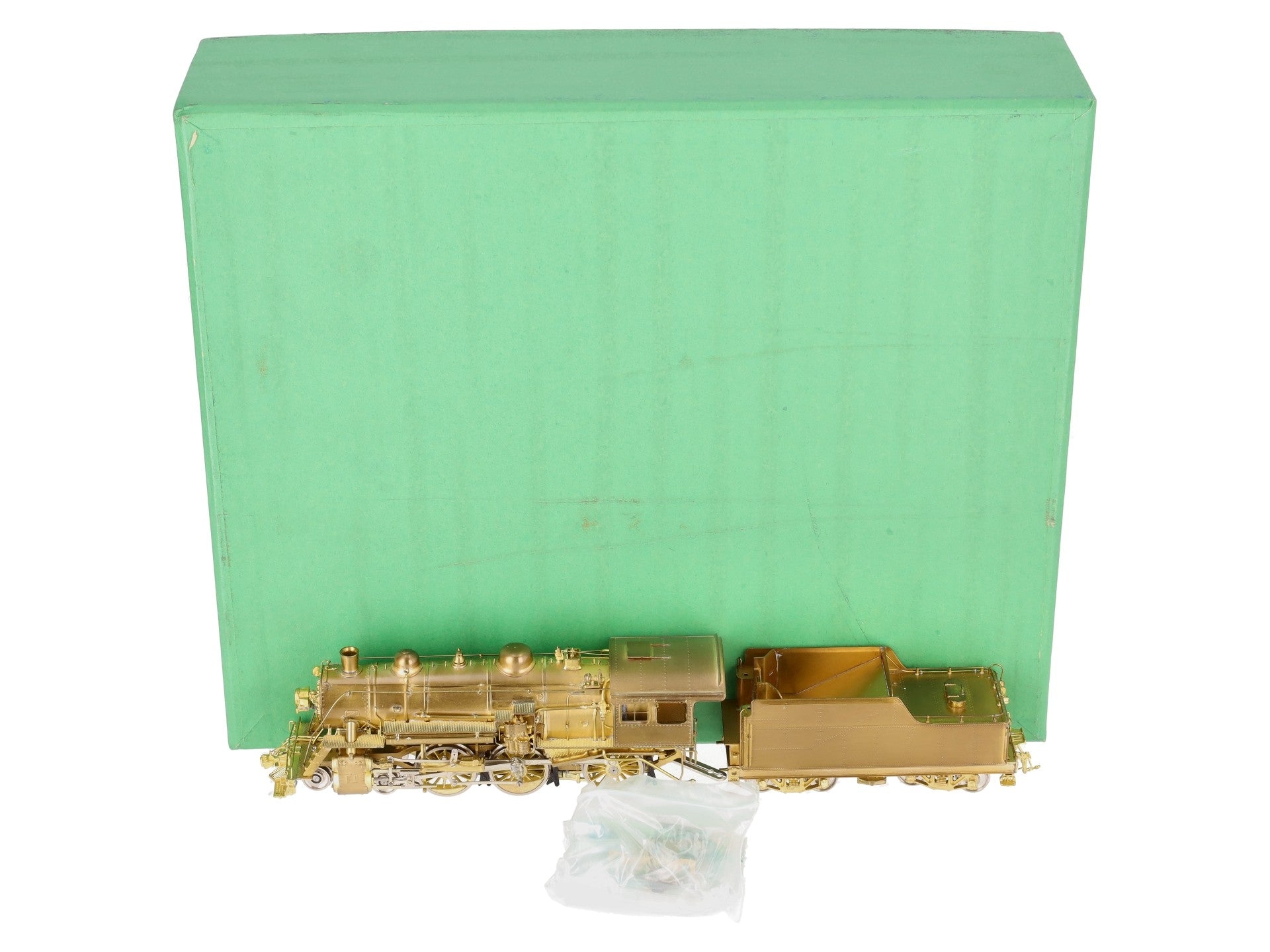 Overland 1436 HO Brass Rutland 4-6-0 'F-2j' Steam Locomotive -Unpainted LN/Box