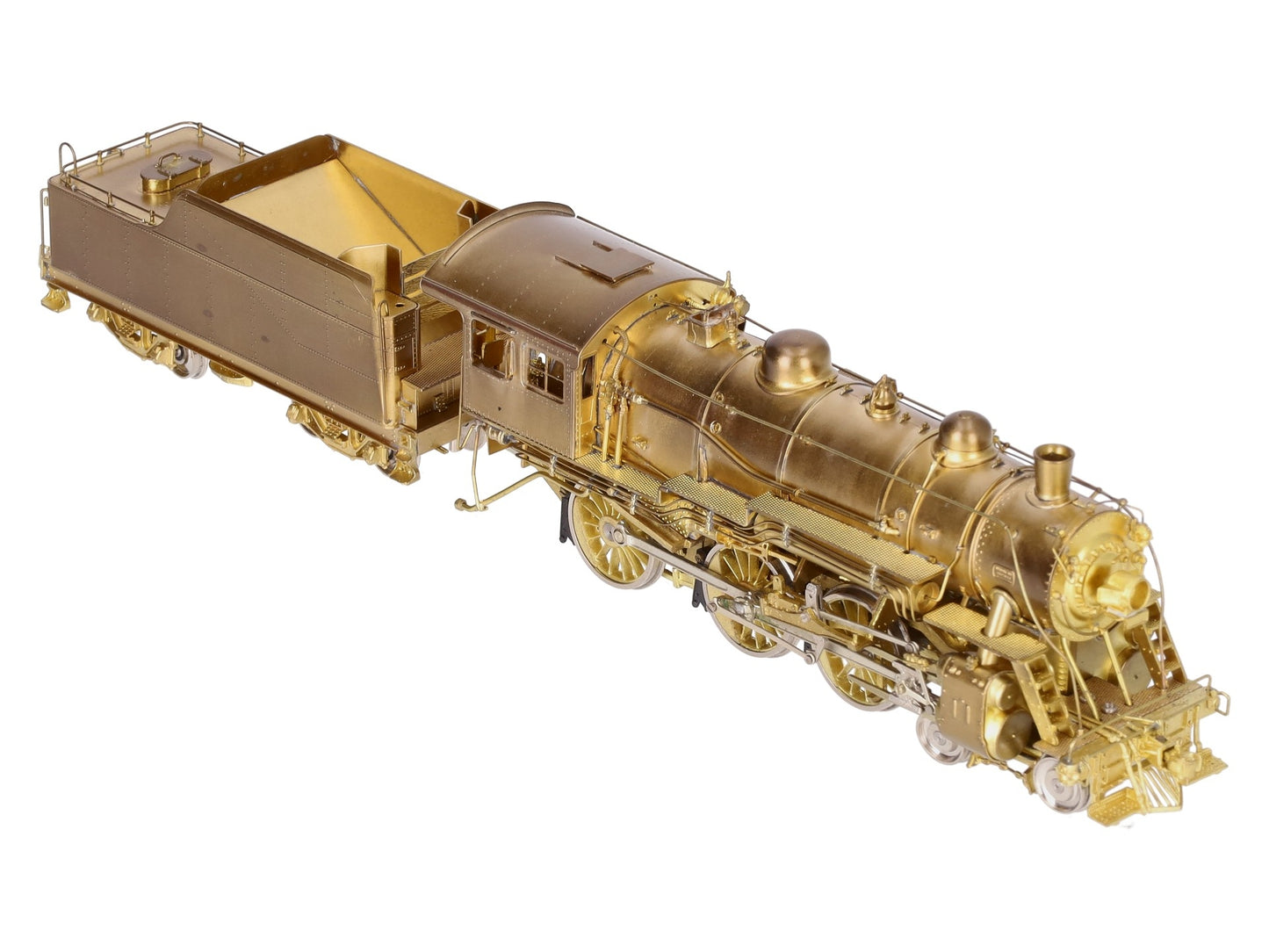Overland 1436 HO Brass Rutland 4-6-0 'F-2j' Steam Locomotive -Unpainted EX/Box