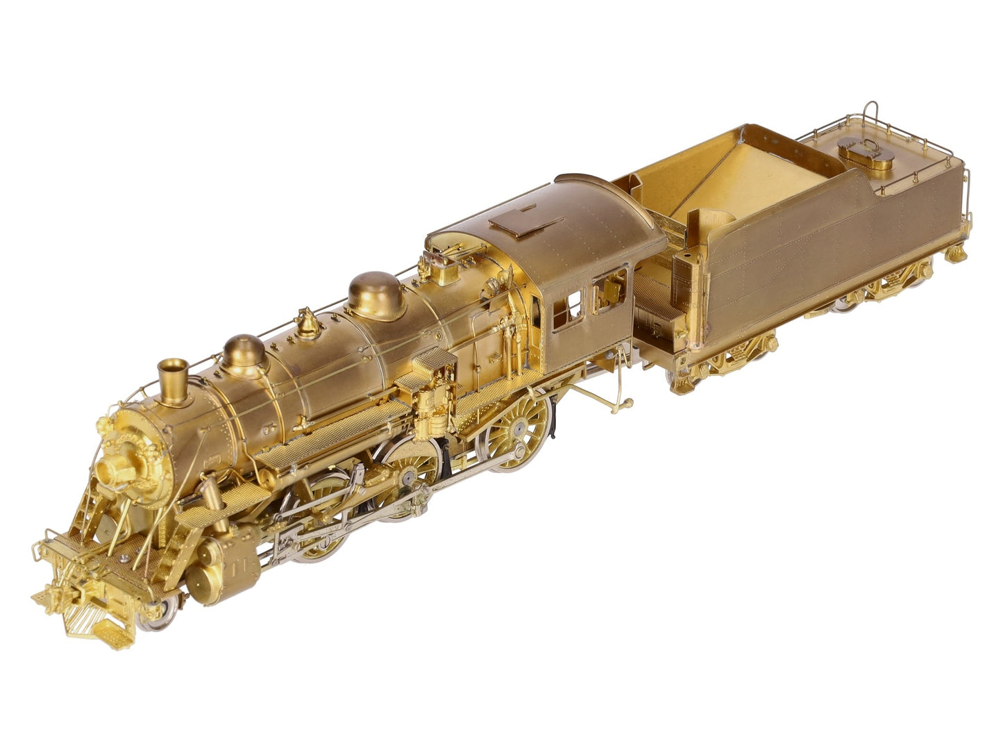 Overland 1436 HO Brass Rutland 4-6-0 'F-2j' Steam Locomotive -Unpainted EX/Box