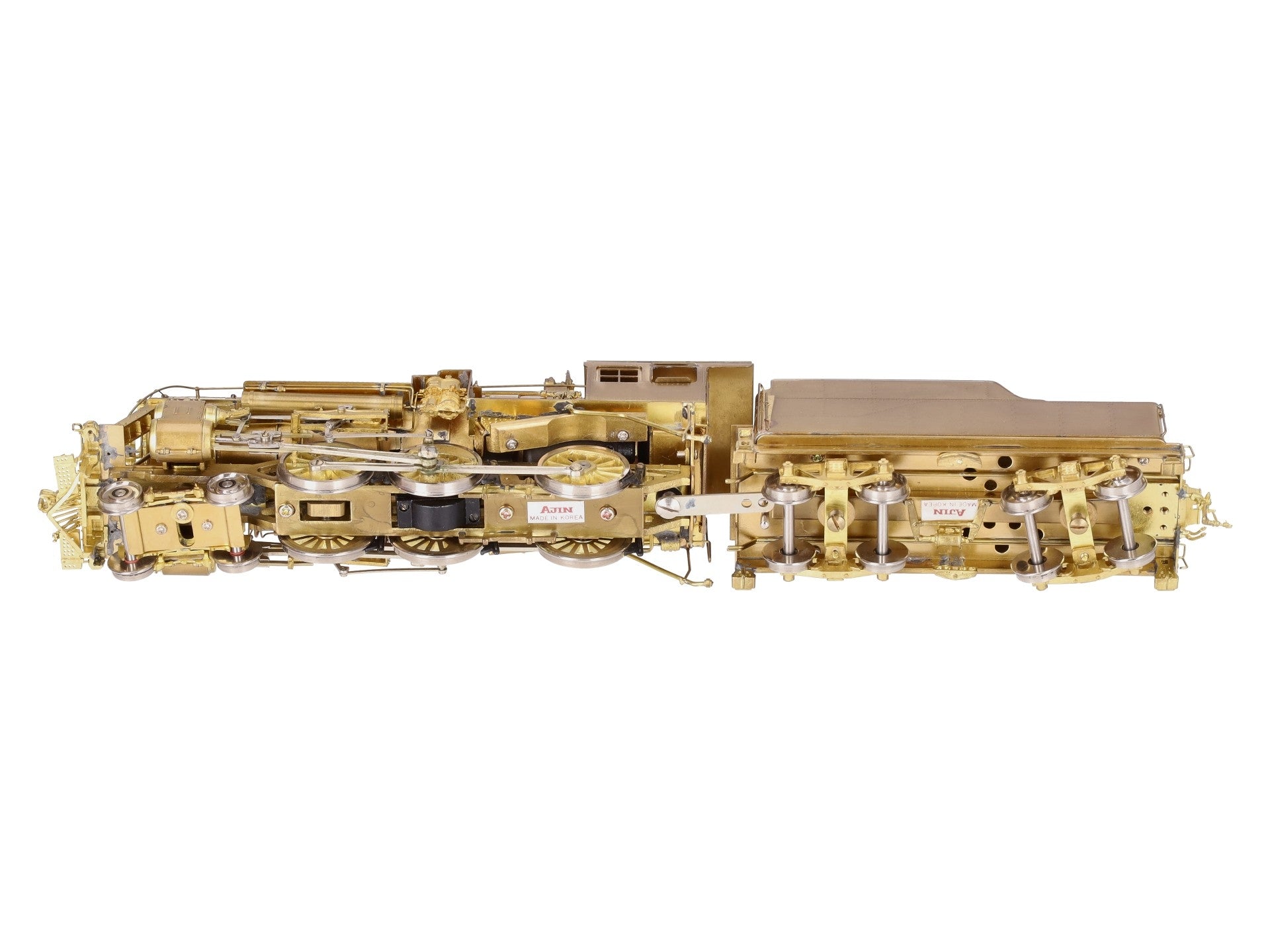 Overland 1436 HO Brass Rutland 4-6-0 'F-2j' Steam Locomotive -Unpainted EX/Box