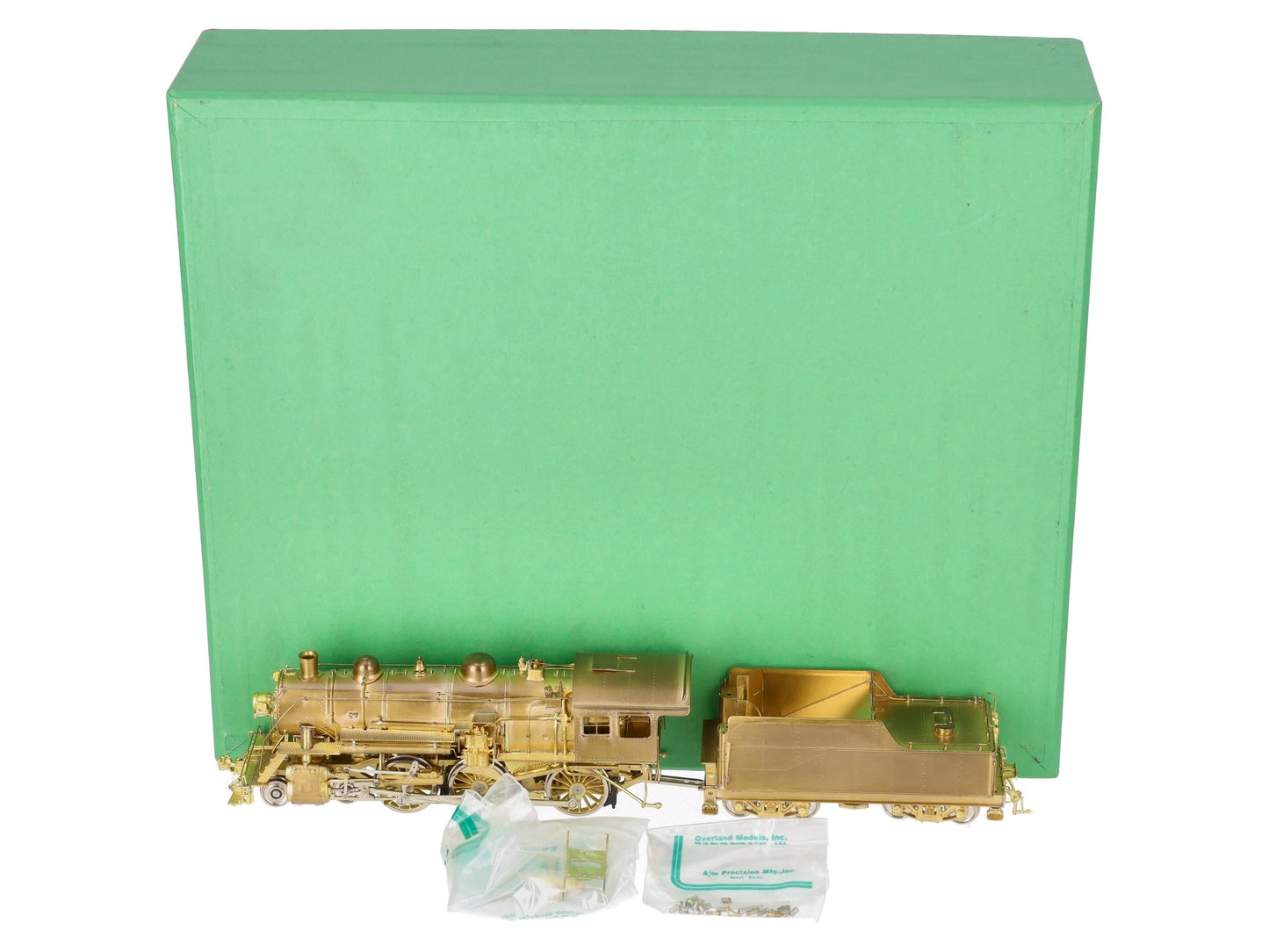 Overland 1436 HO Brass Rutland 4-6-0 'F-2j' Steam Locomotive -Unpainted EX/Box