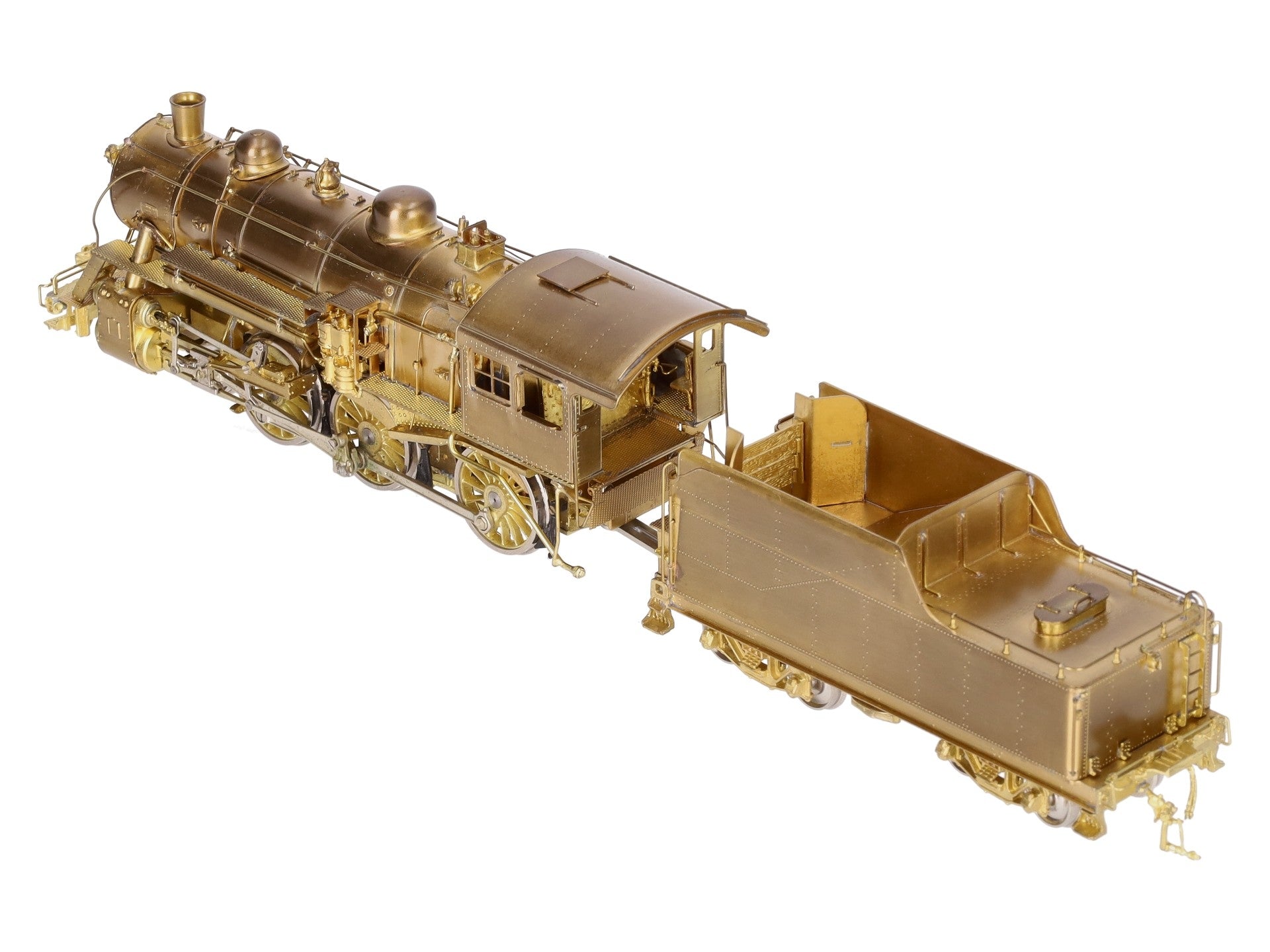 Overland 1436 HO Brass Rutland 4-6-0 'F-2j' Steam Locomotive -Unpainted EX/Box