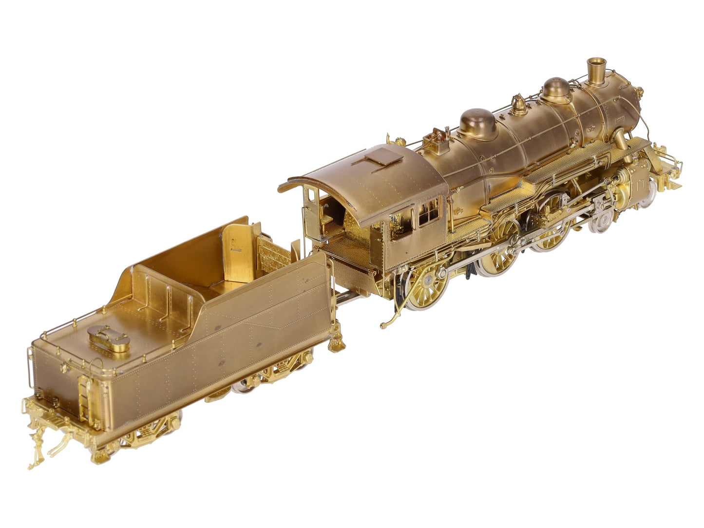 Overland 1436 HO Brass Rutland 4-6-0 'F-2j' Steam Locomotive -Unpainted EX/Box