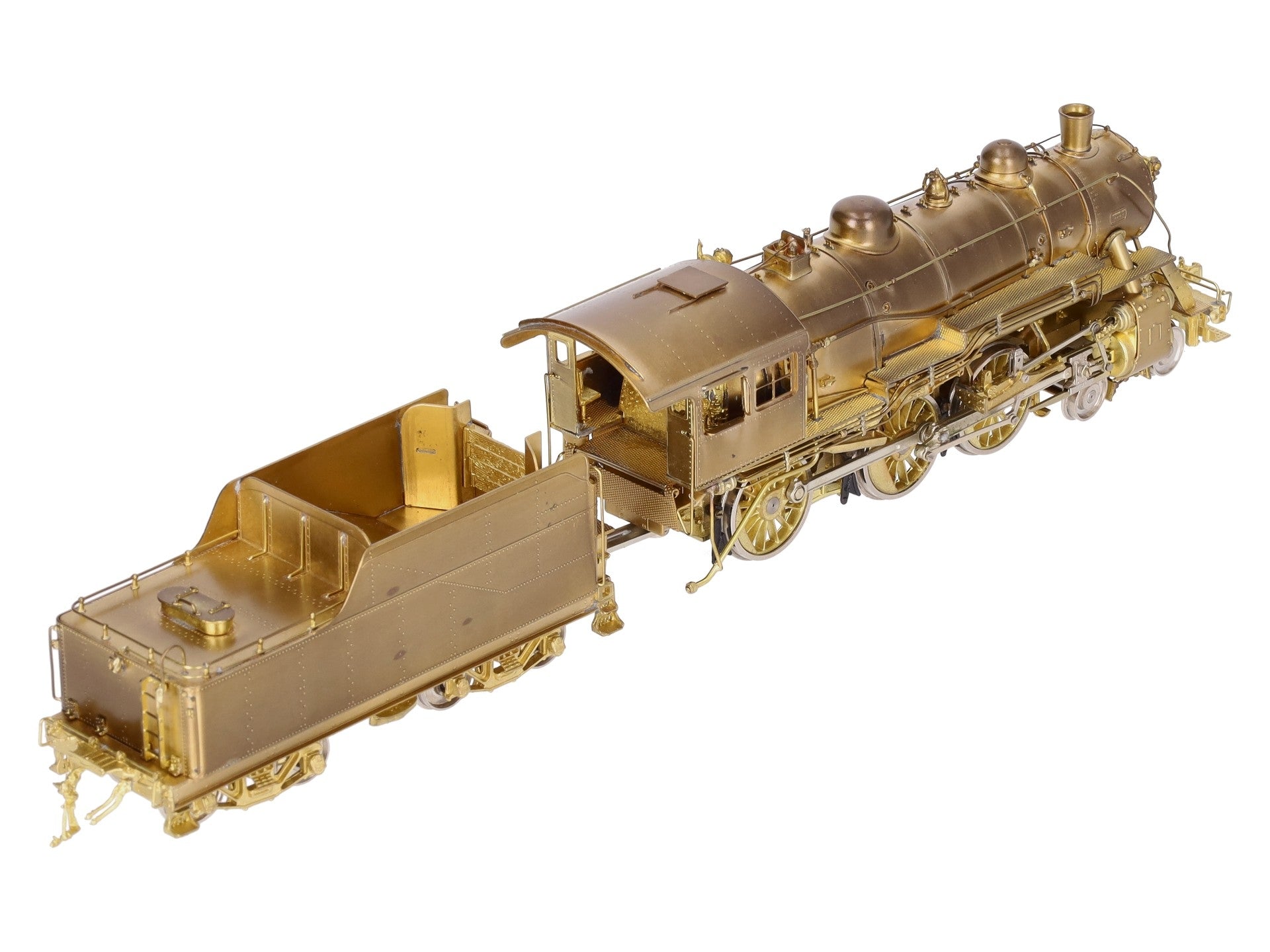 Overland 1436 HO Brass Rutland 4-6-0 'F-2j' Steam Locomotive -Unpainted EX/Box
