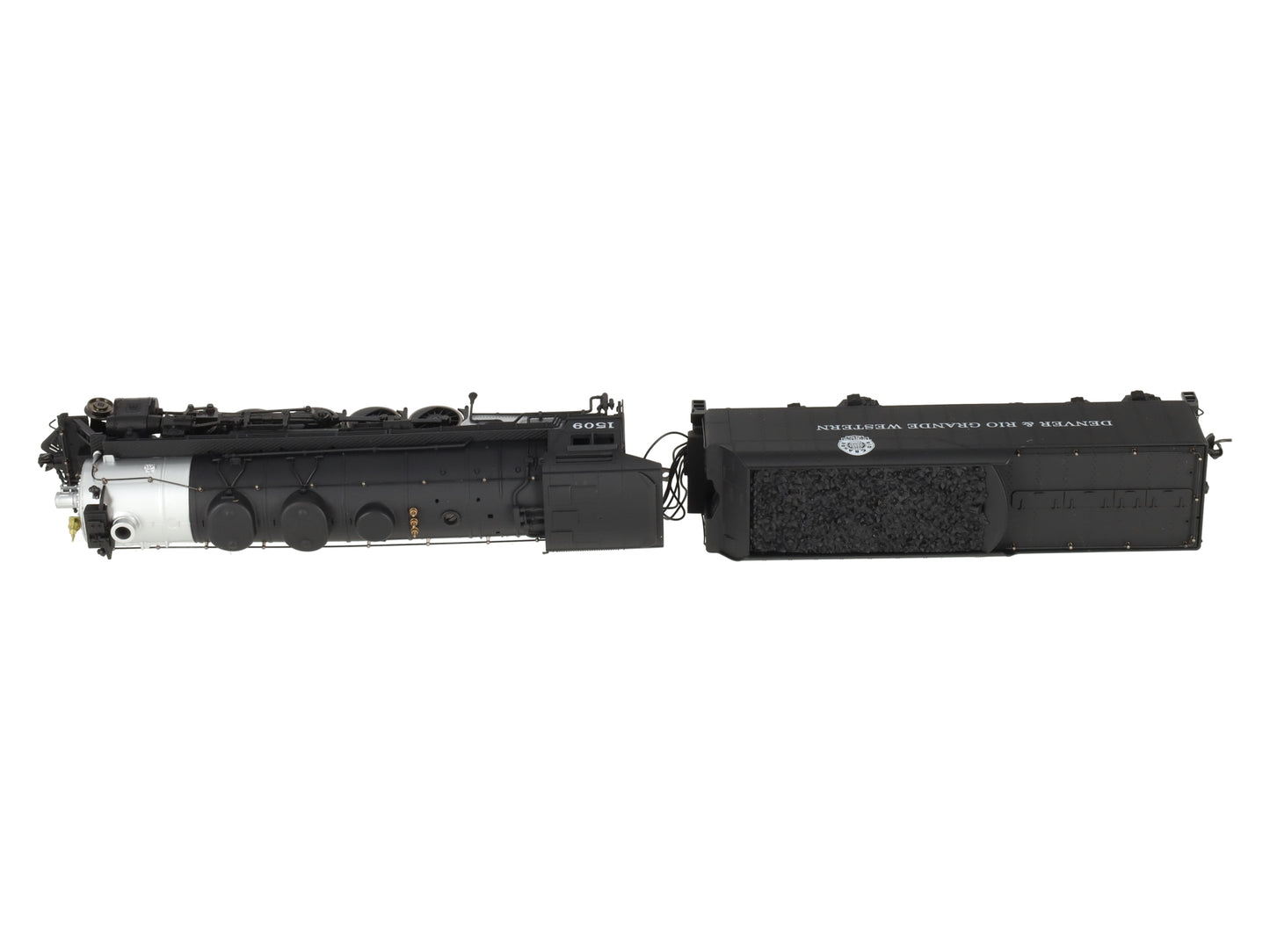 IHC 23435 HO Scale D&RGW 2-10-2 Steam Locomotive & Tender #1509