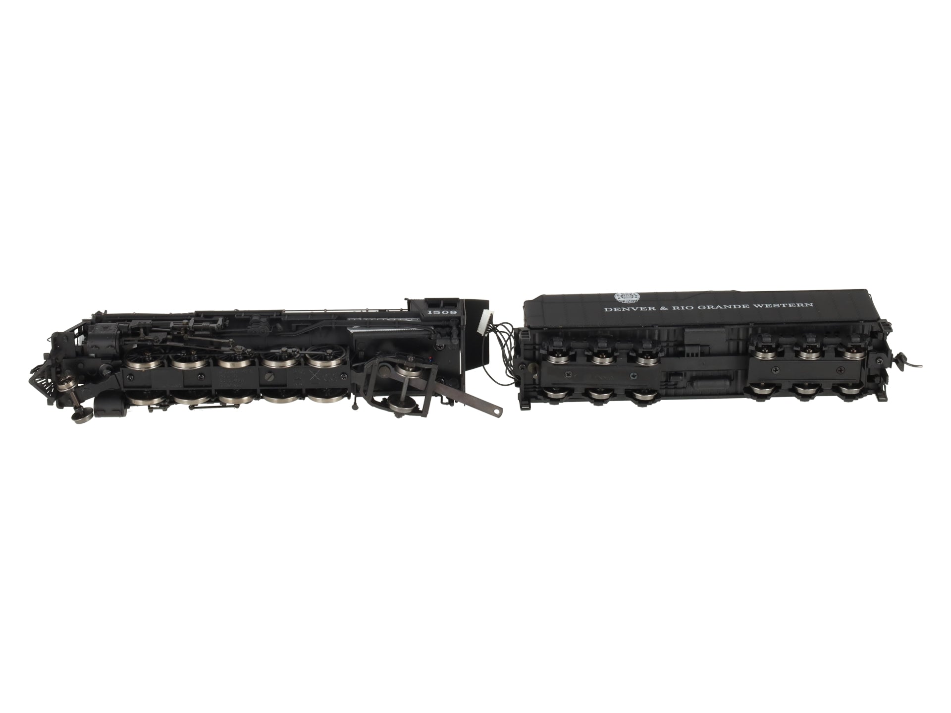 IHC 23435 HO Scale D&RGW 2-10-2 Steam Locomotive & Tender #1509