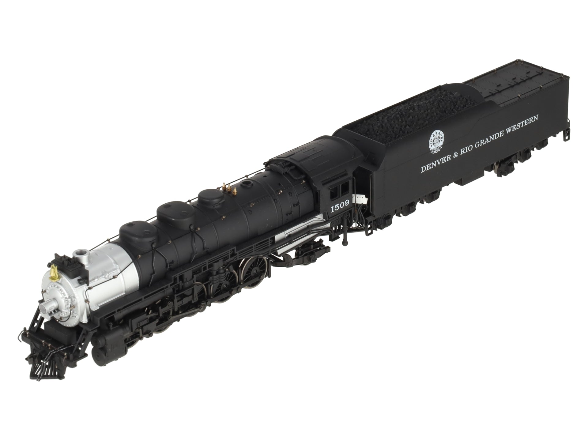 IHC 23435 HO Scale D&RGW 2-10-2 Steam Locomotive & Tender #1509