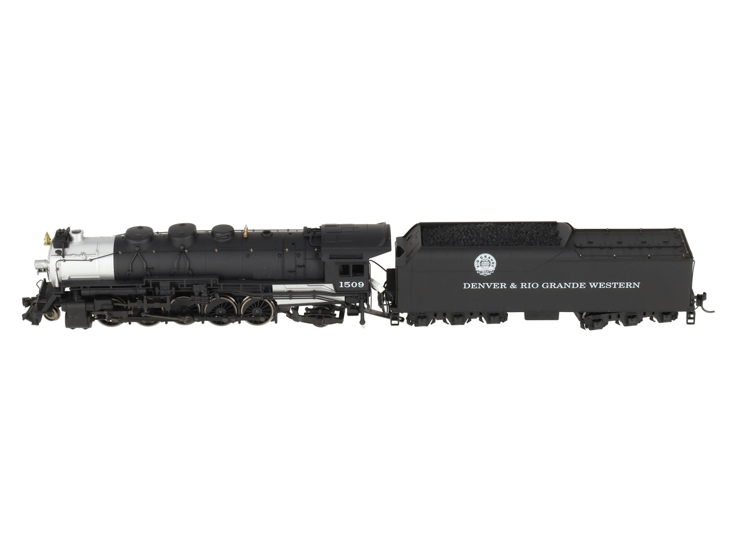 IHC 23435 HO Scale D&RGW 2-10-2 Steam Locomotive & Tender #1509