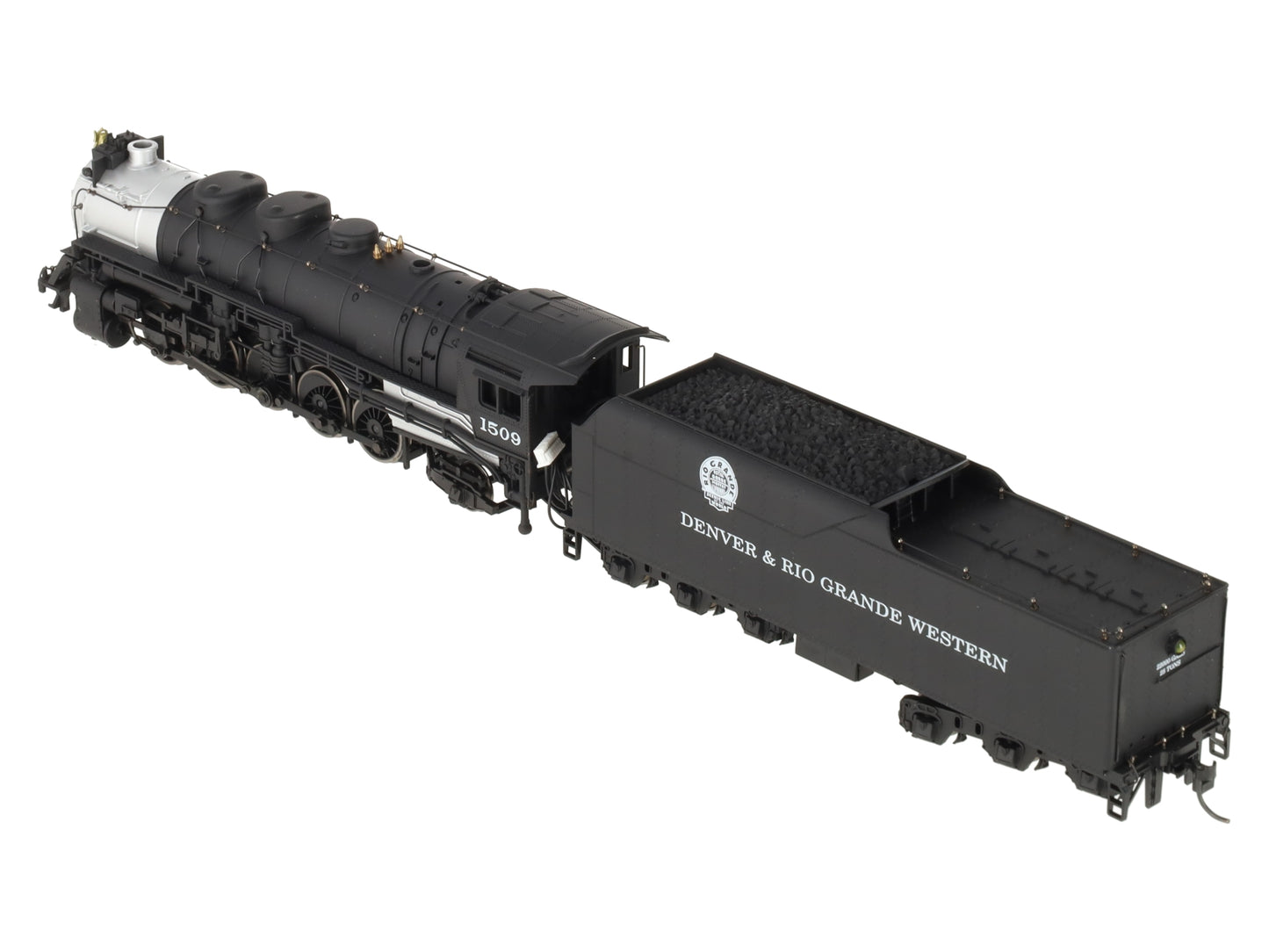 IHC 23435 HO Scale D&RGW 2-10-2 Steam Locomotive & Tender #1509