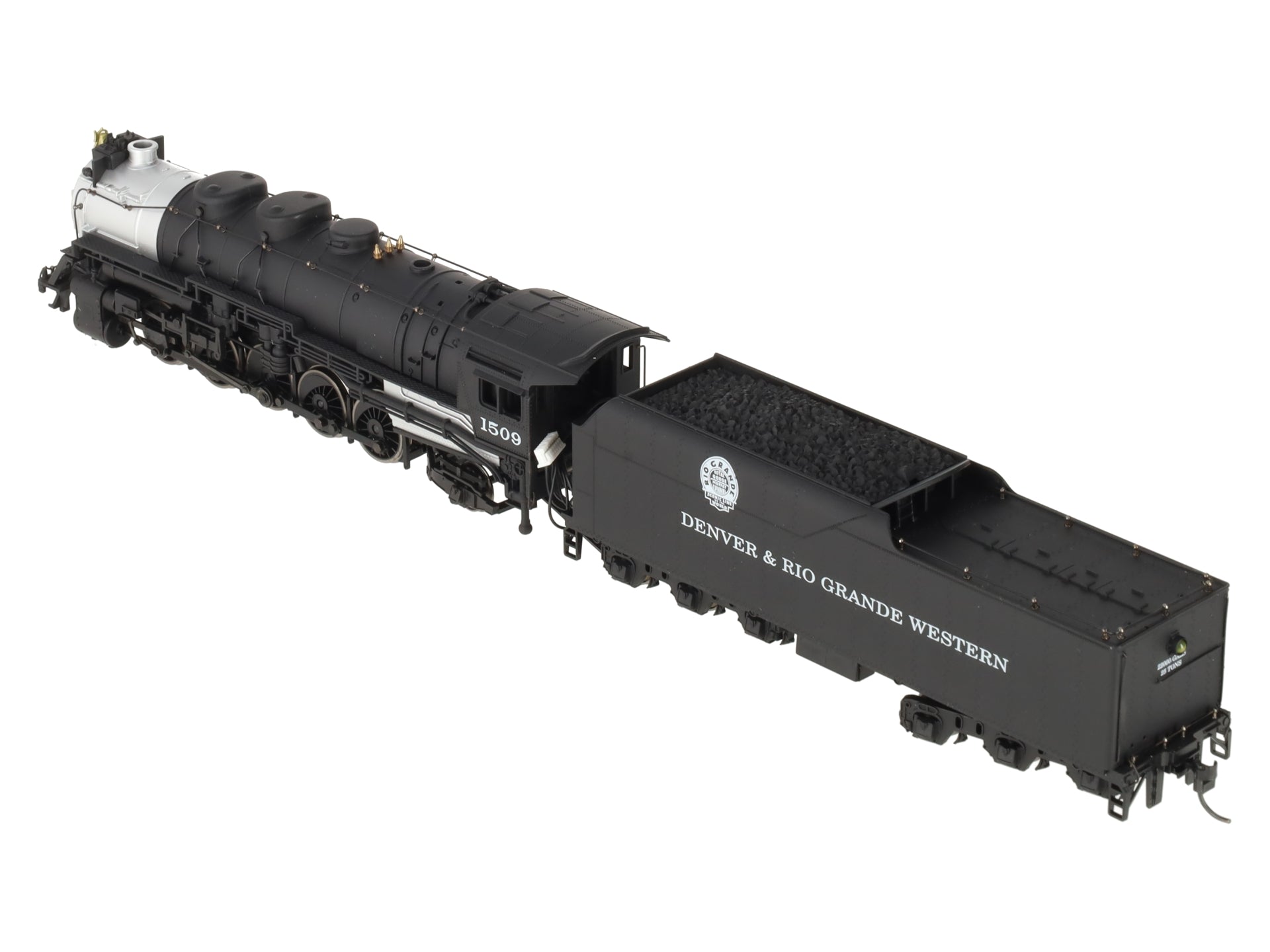 IHC 23435 HO Scale D&RGW 2-10-2 Steam Locomotive & Tender #1509