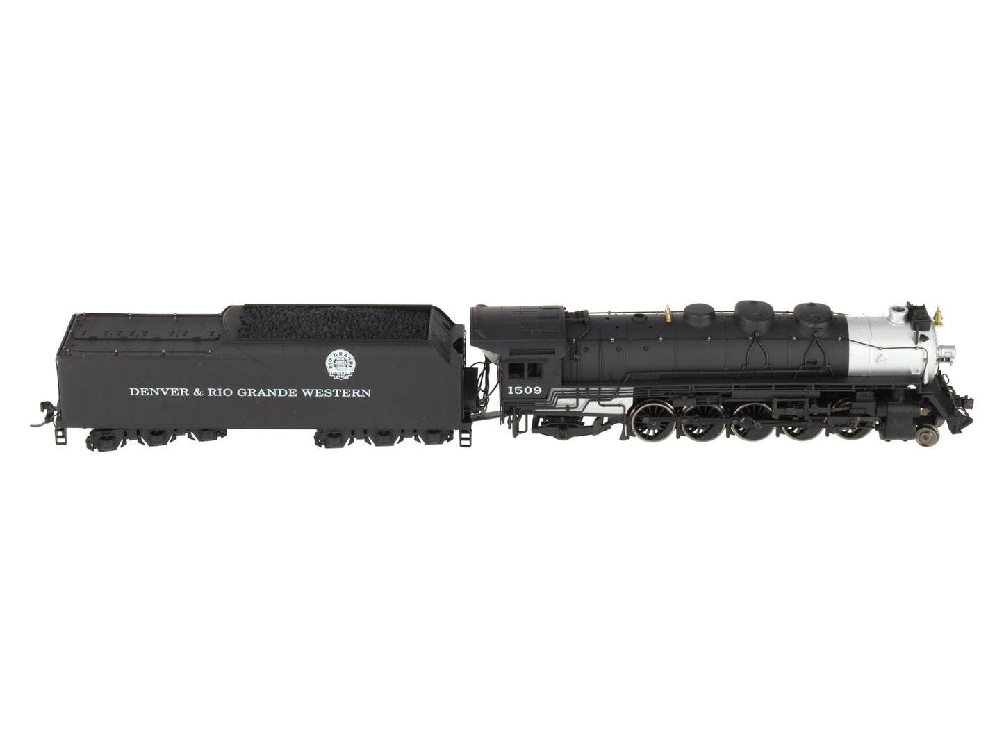 IHC 23435 HO Scale D&RGW 2-10-2 Steam Locomotive & Tender #1509