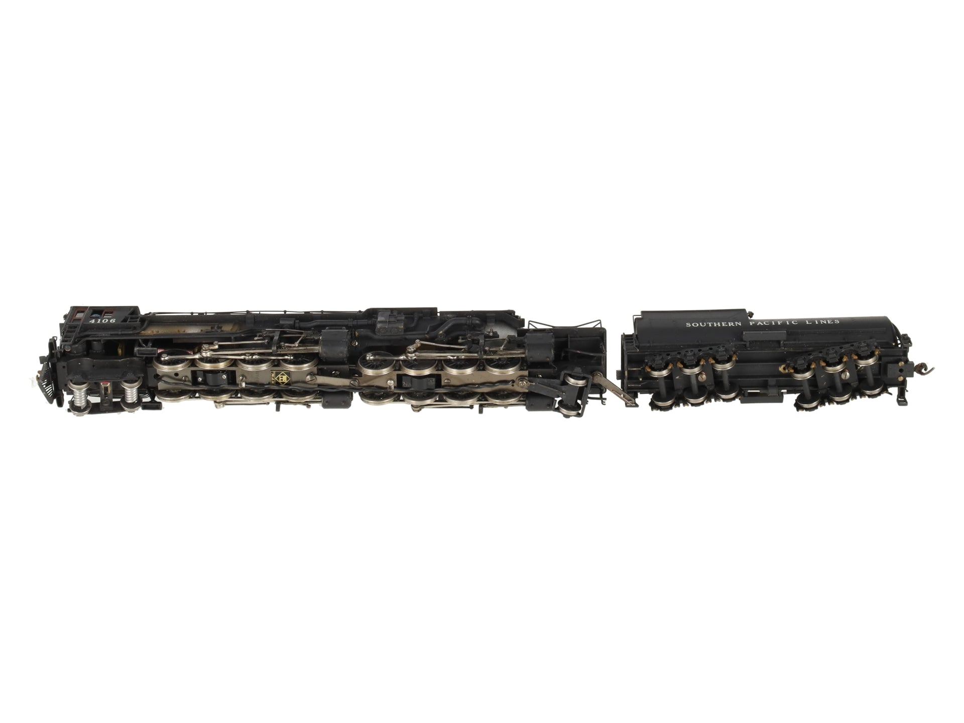Max Gray HO Scale Brass SP AC-4 Cab Forward Steam Loco & Tender- Painted/Box