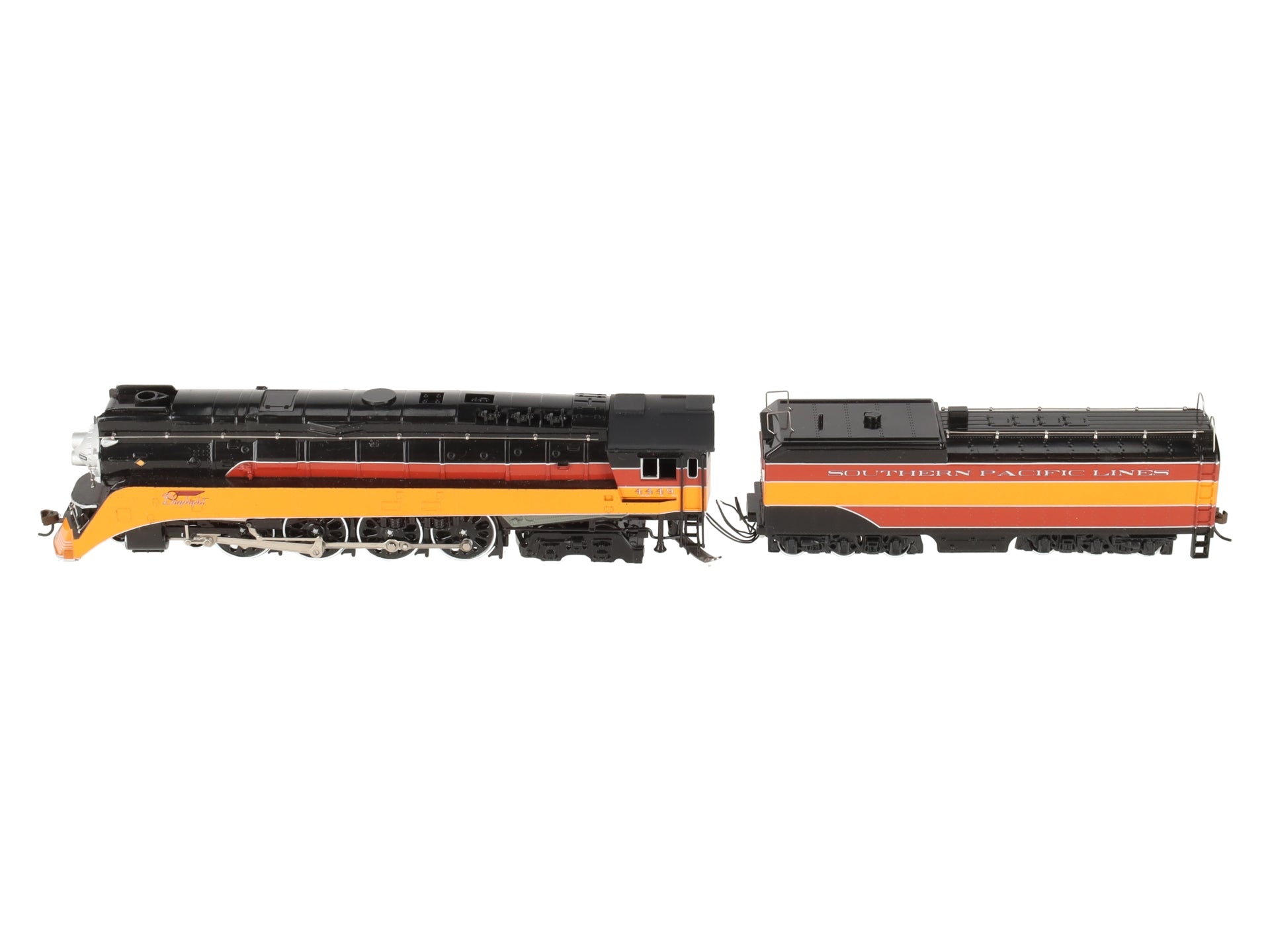 Bachmann 53101 HO Southern Pacific Railfan Class GS4 4-8-4 W/Sound & DCC #4449