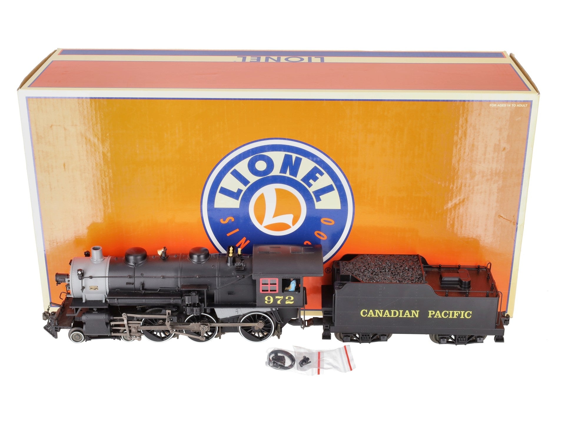Lionel 2131060 O Gauge CP/RailTours LEGACY 4-6-0 Steam Locomotive #972 LN/Box