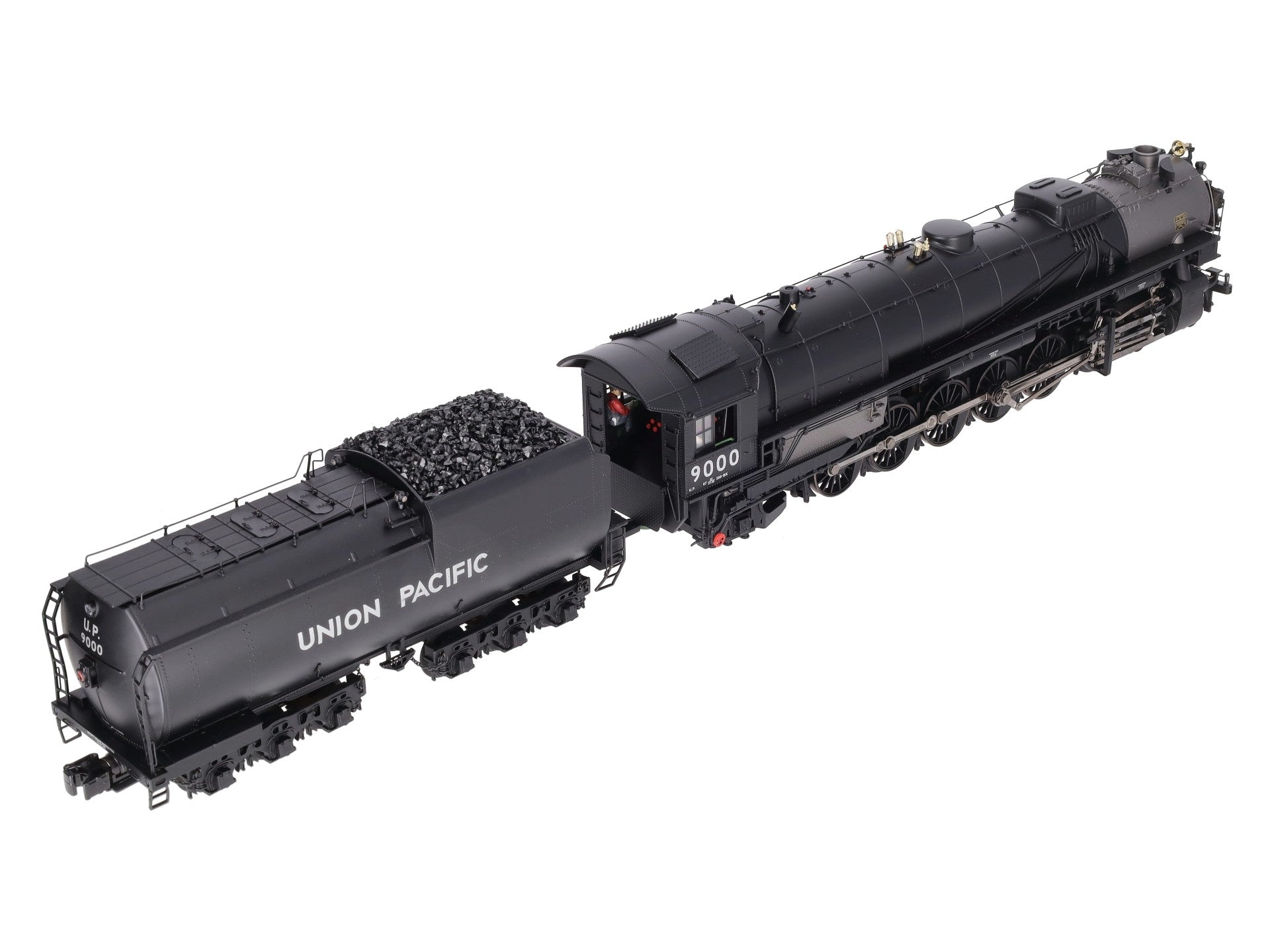 MTH 20-3293-1 Union Pacific 4-12-2 Steam Locomotive & Tender #9000 with PS2 EX/Box