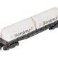 American Flyer 24575 S National Flatcar w/ Borden Milk Containers & Kleer-Pak EX/Box