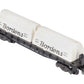 American Flyer 24575 S National Flatcar w/ Borden Milk Containers & Kleer-Pak EX/Box