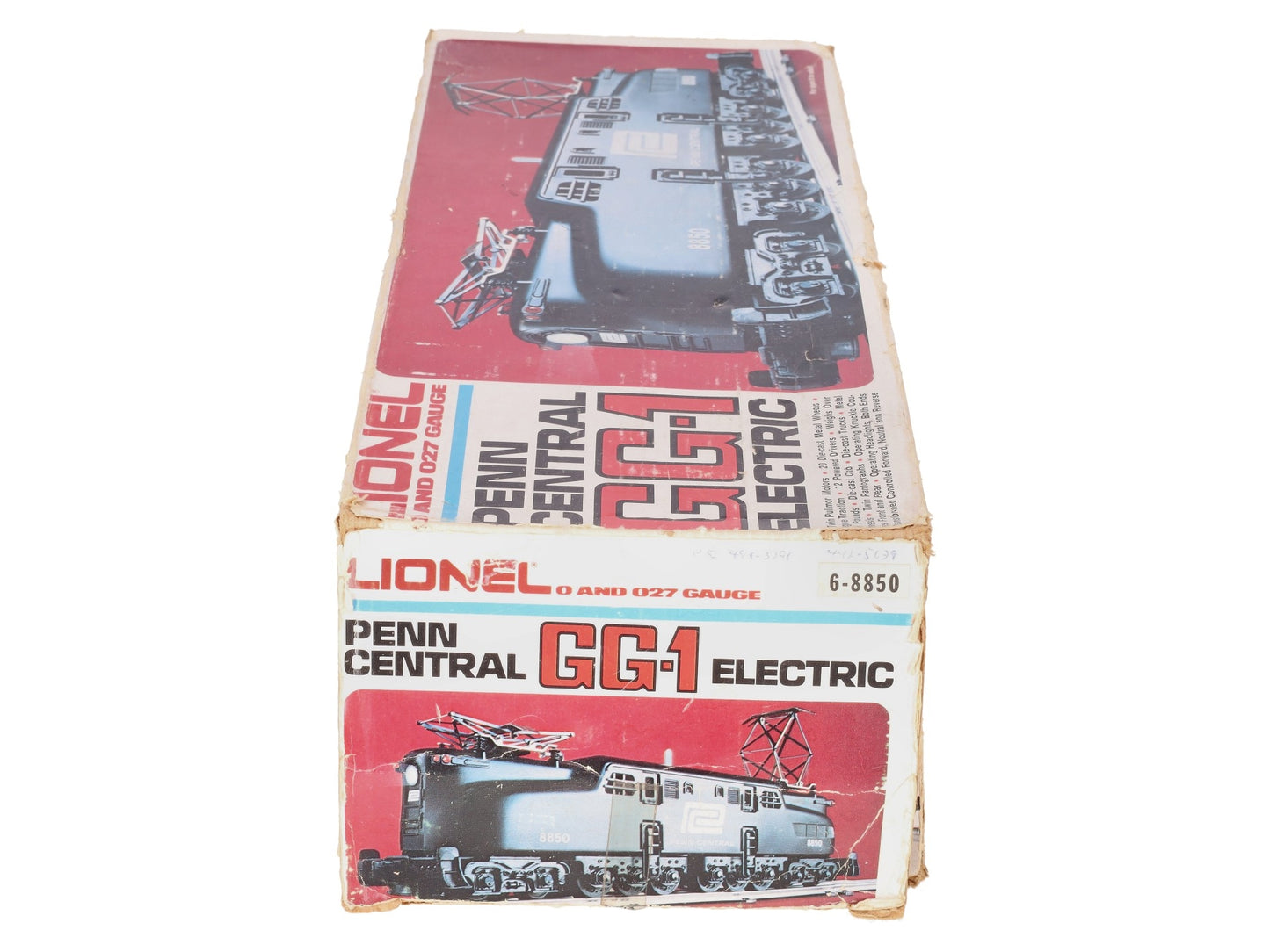 Lionel 6-8850 O Gauge Penn Central GG-1 Electric Locomotive #8850 VG/Box