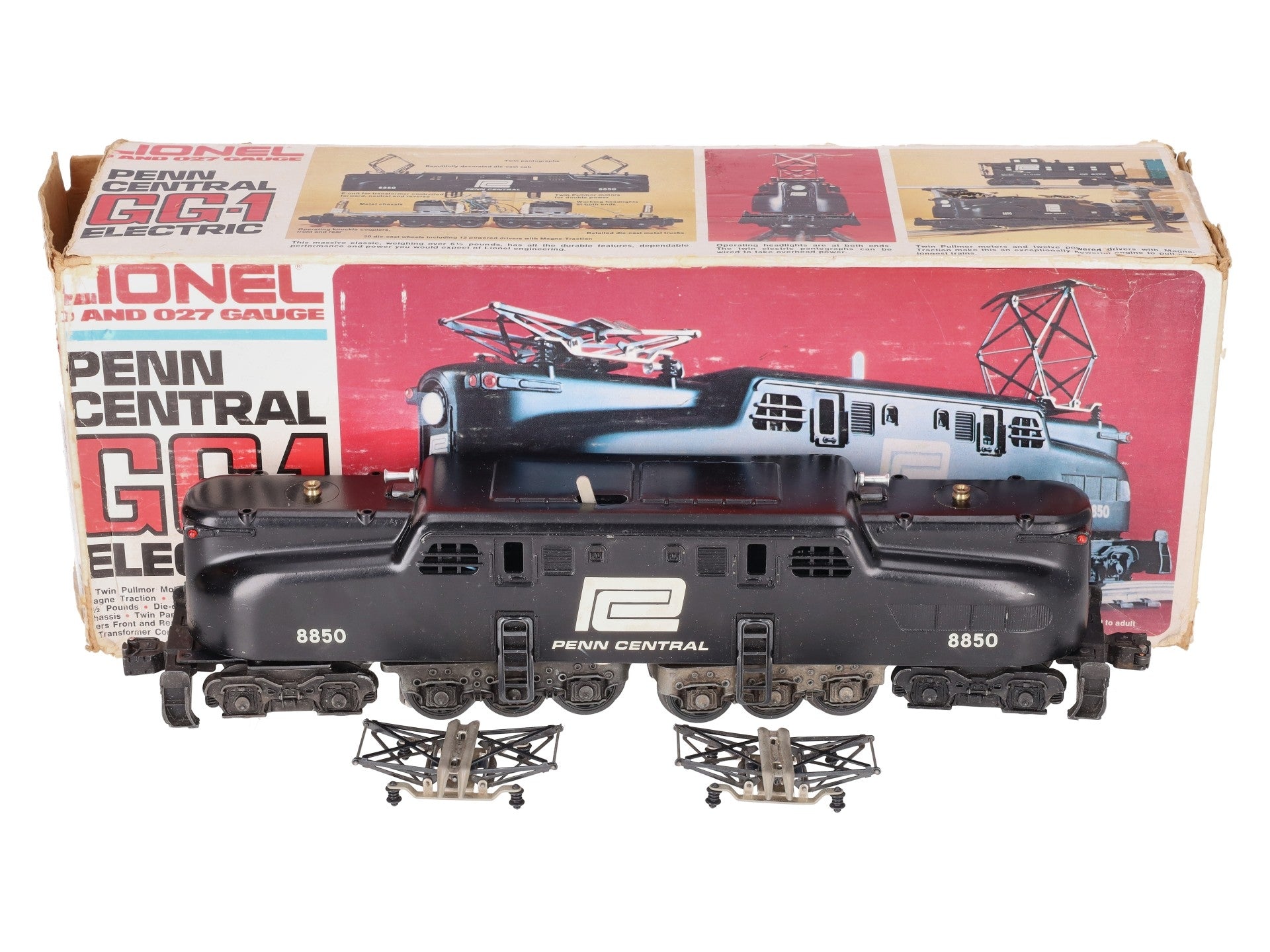 Lionel 6-8850 O Gauge Penn Central GG-1 Electric Locomotive #8850 VG/Box