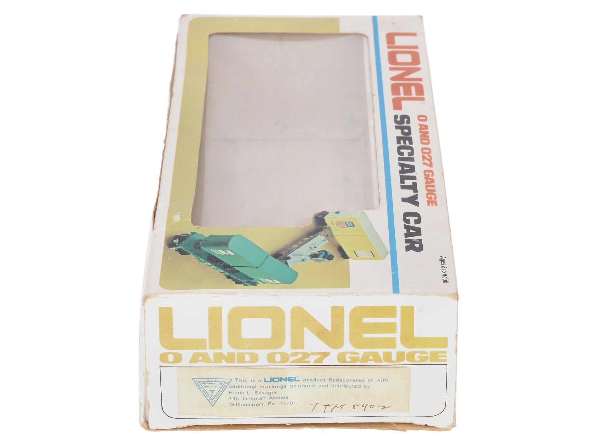 Lionel TTM-8402 O Gauge Toy Train Museum Boxcar VG/Box