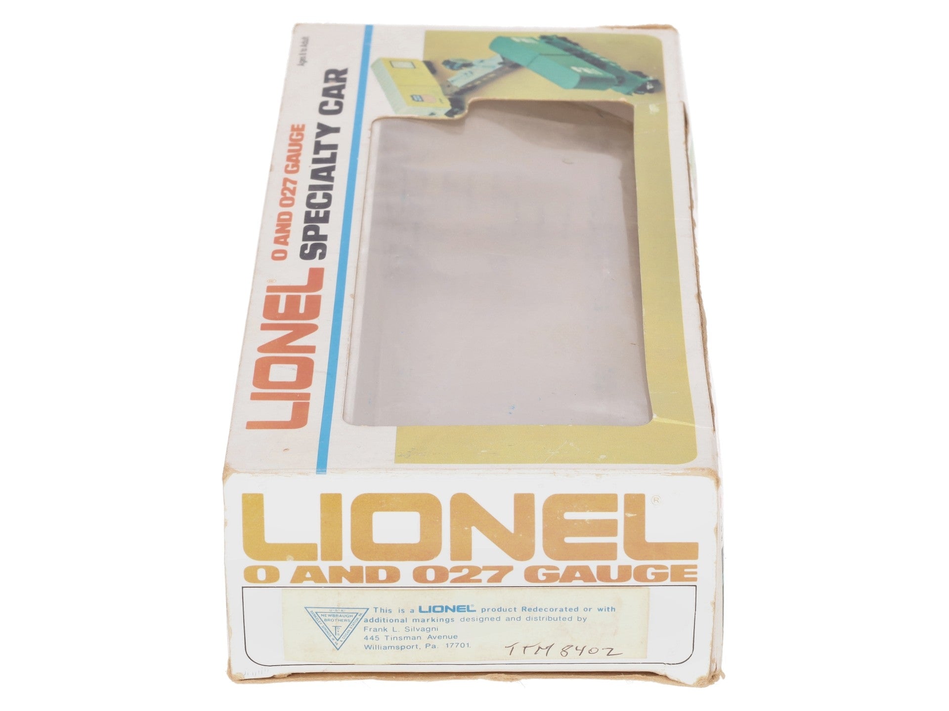 Lionel TTM-8402 O Gauge Toy Train Museum Boxcar VG/Box