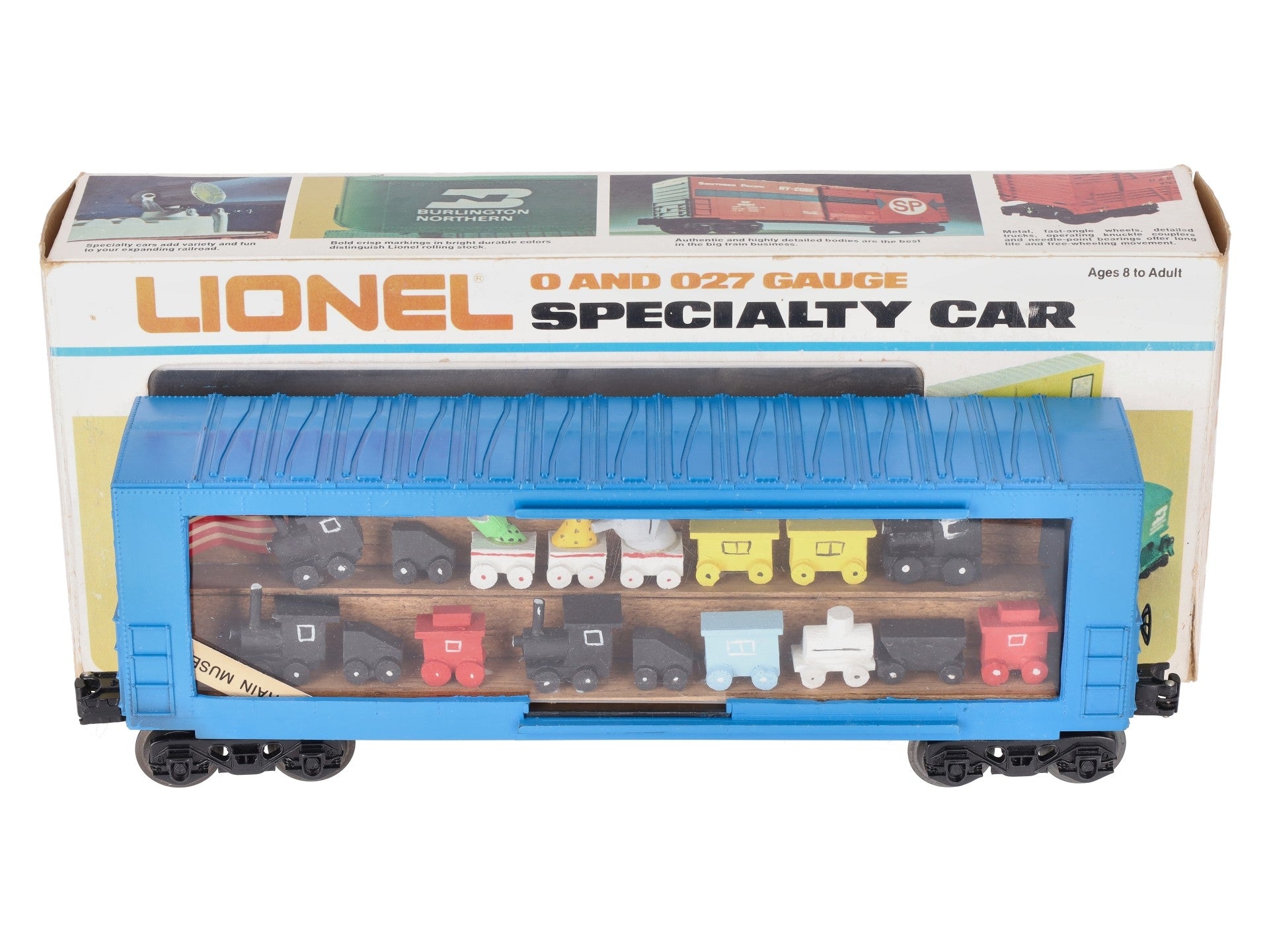 Lionel TTM-8402 O Gauge Toy Train Museum Boxcar VG/Box