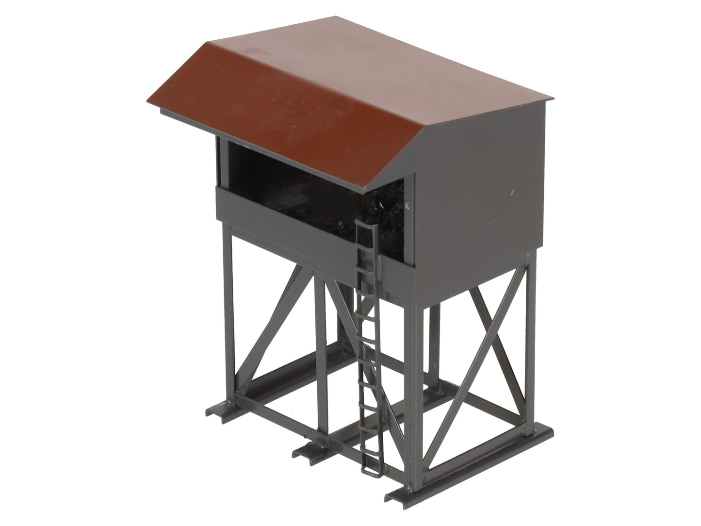 HO Scale Painted Brass Coal Bunker EX