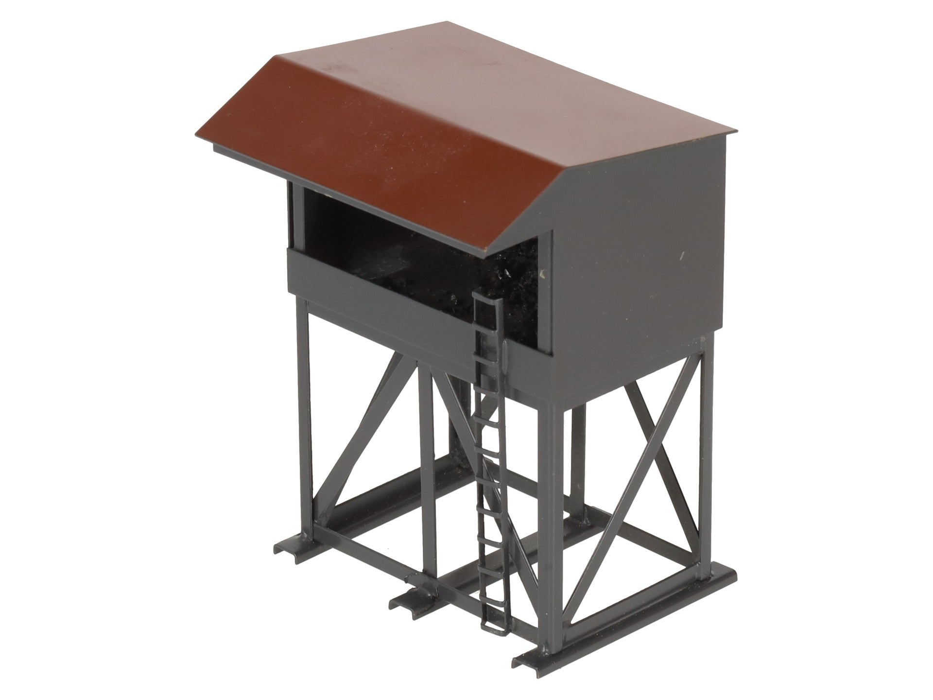 HO Scale Painted Brass Coal Bunker EX
