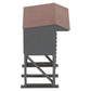 HO Scale Painted Brass Coal Bunker EX