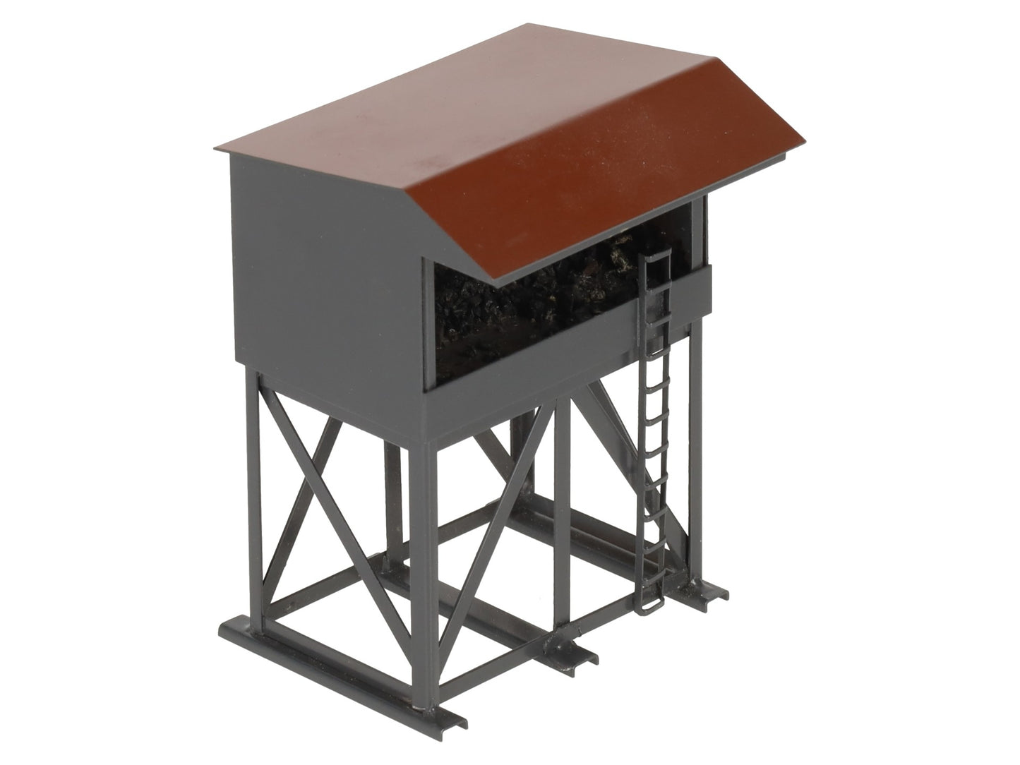 HO Scale Painted Brass Coal Bunker EX