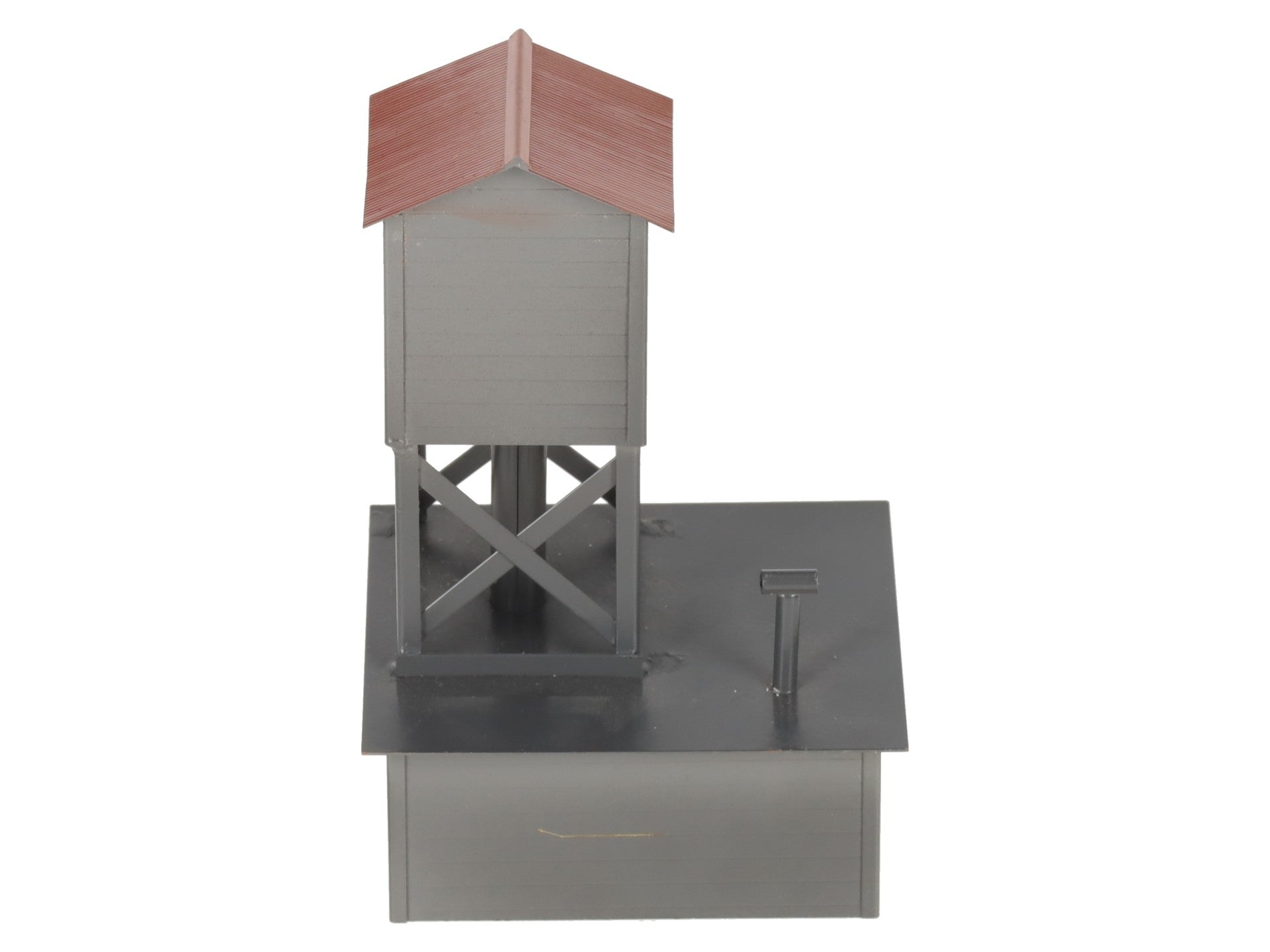 HO Scale Painted Brass Water Tower EX