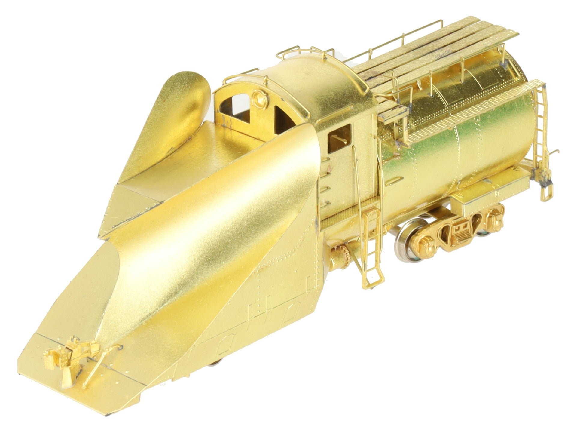 Overland 1300 HO BRASS Union Pacific Snow Plow #900005 EX/Box