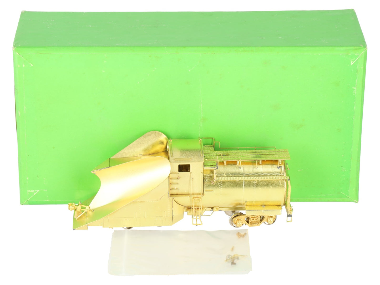 Overland 1300 HO BRASS Union Pacific Snow Plow #900005 EX/Box